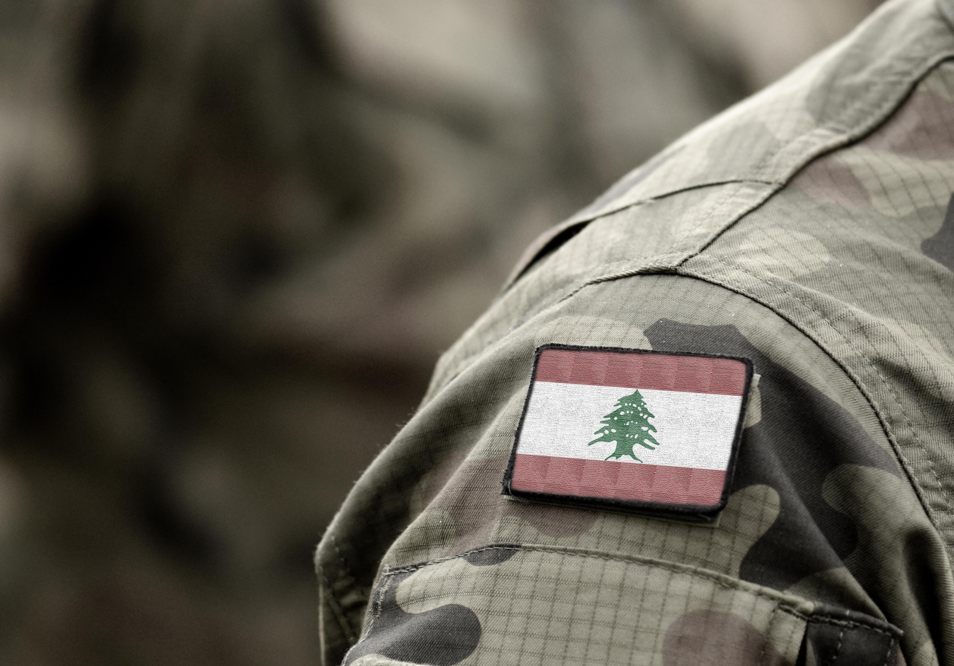 Lebanese Army. Illustration. Lebanese Army. Illustration.