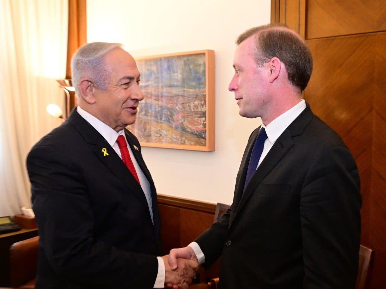 Netanyahu and Sullivan.
