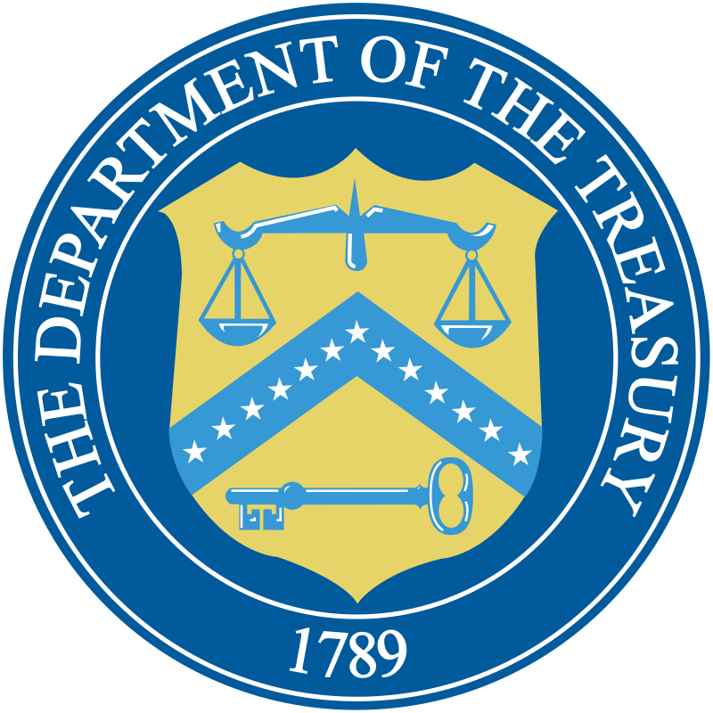 US Treasury Department.