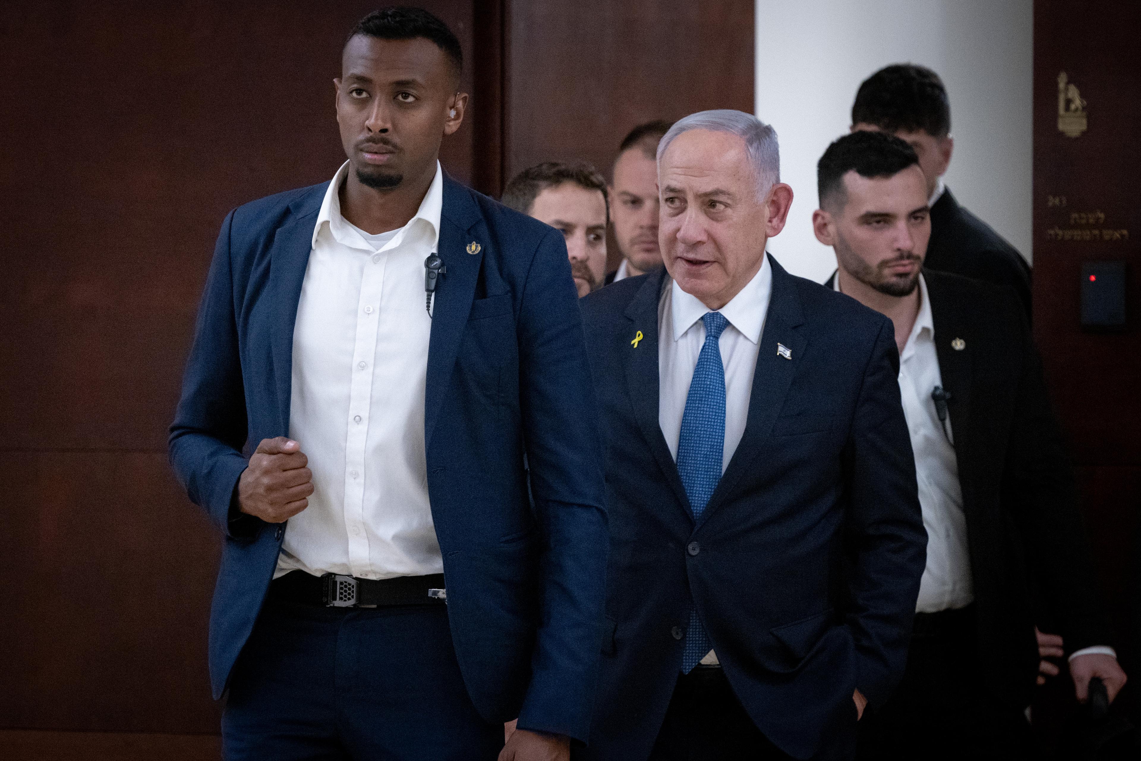 Prime Minister Binyamin Netanyahu. Prime Minister Binyamin Netanyahu.
