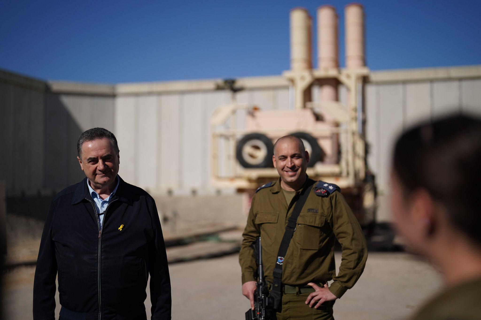 Defense Minister Katz. Defense Minister Katz.