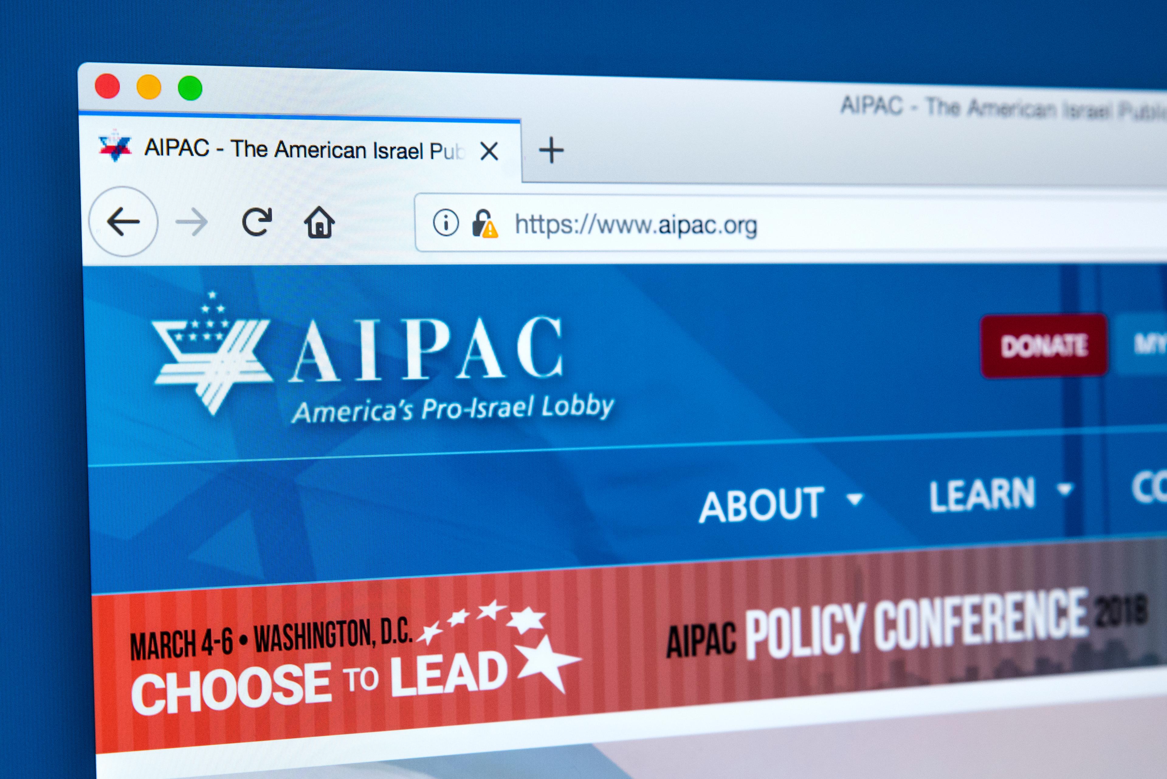 AIPAC website.