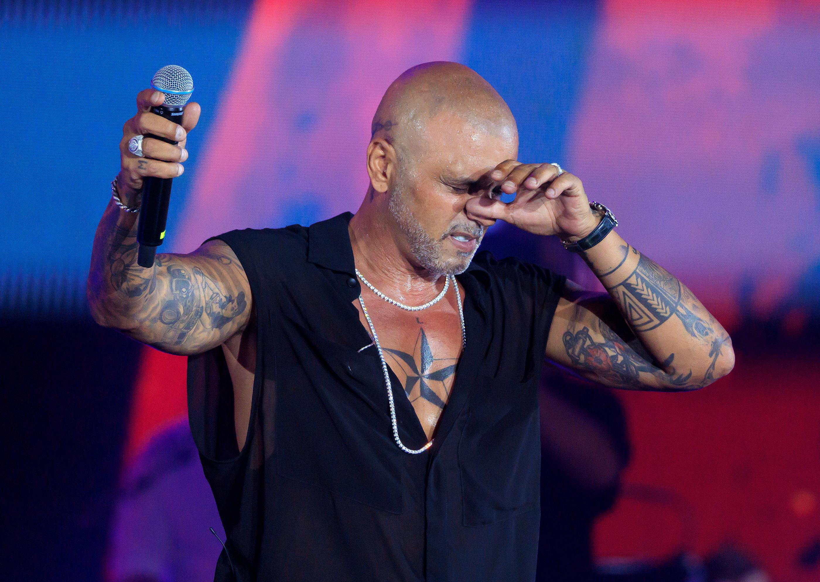 Israeli artist Eyal Golan performs at Bloomfield Stadium, in Tel Aviv. June 13, 2024