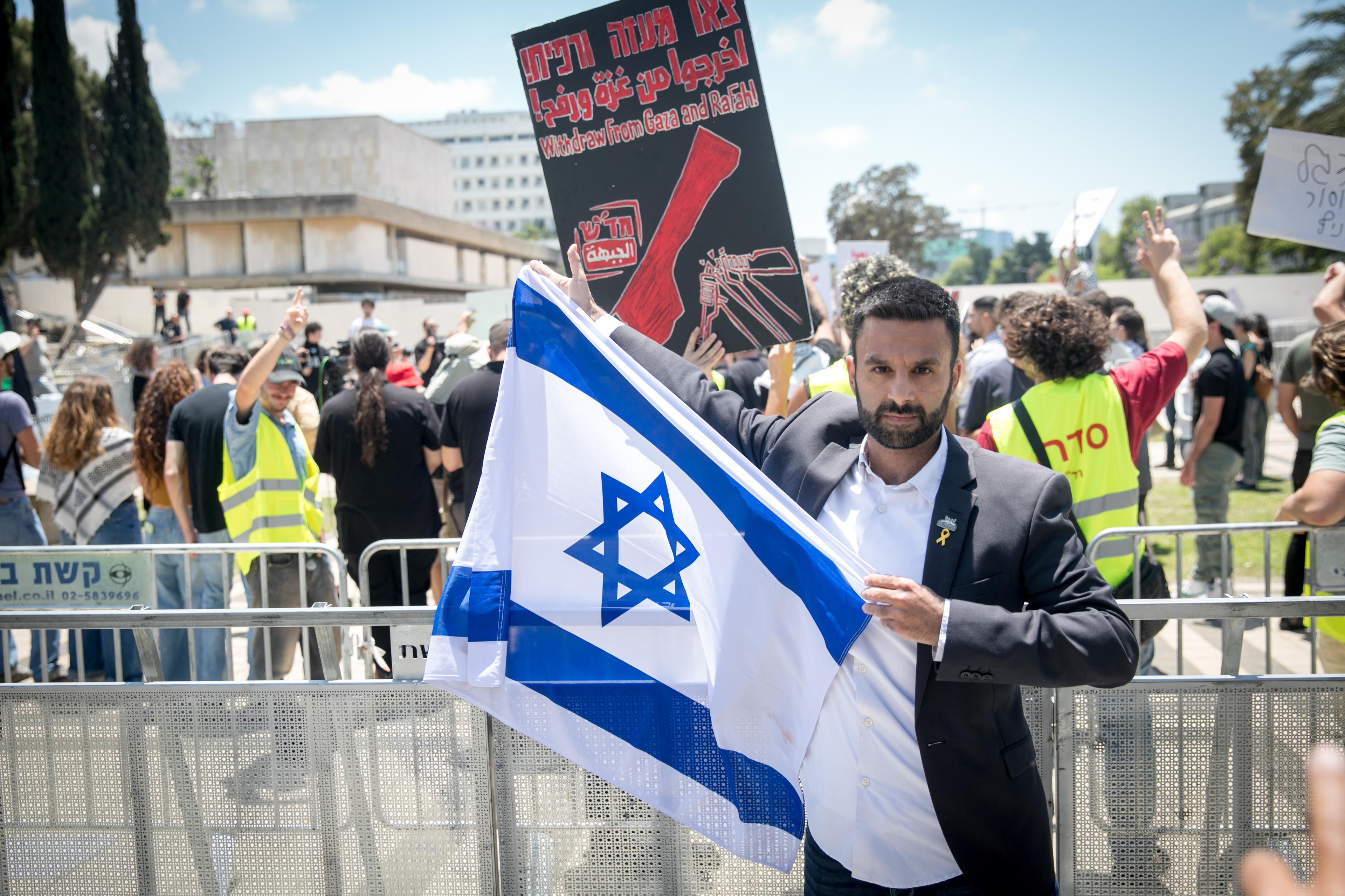 Yoseph Haddad, an Arab-Israeli activist  