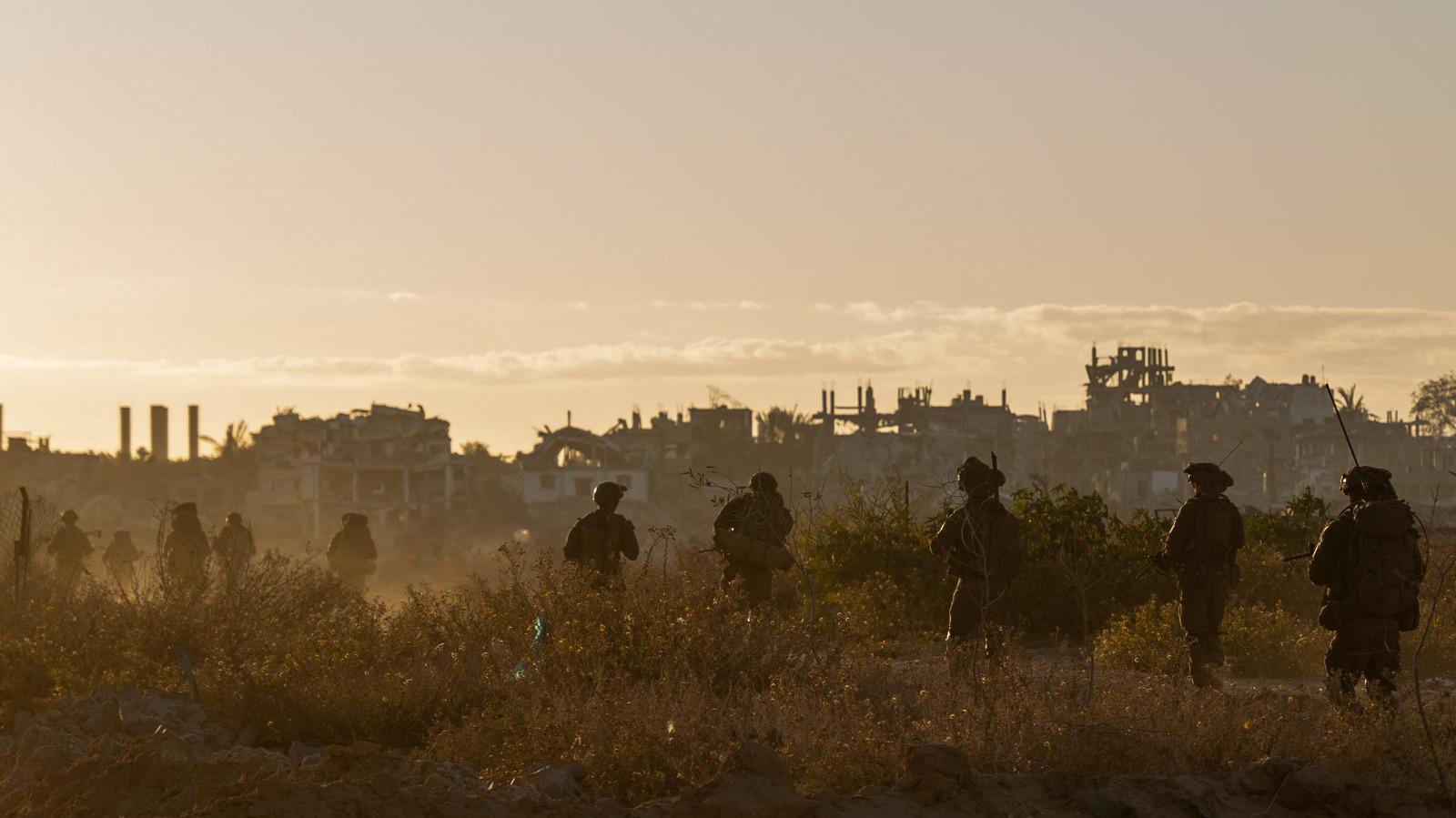 IDF soldiers in Gaza
