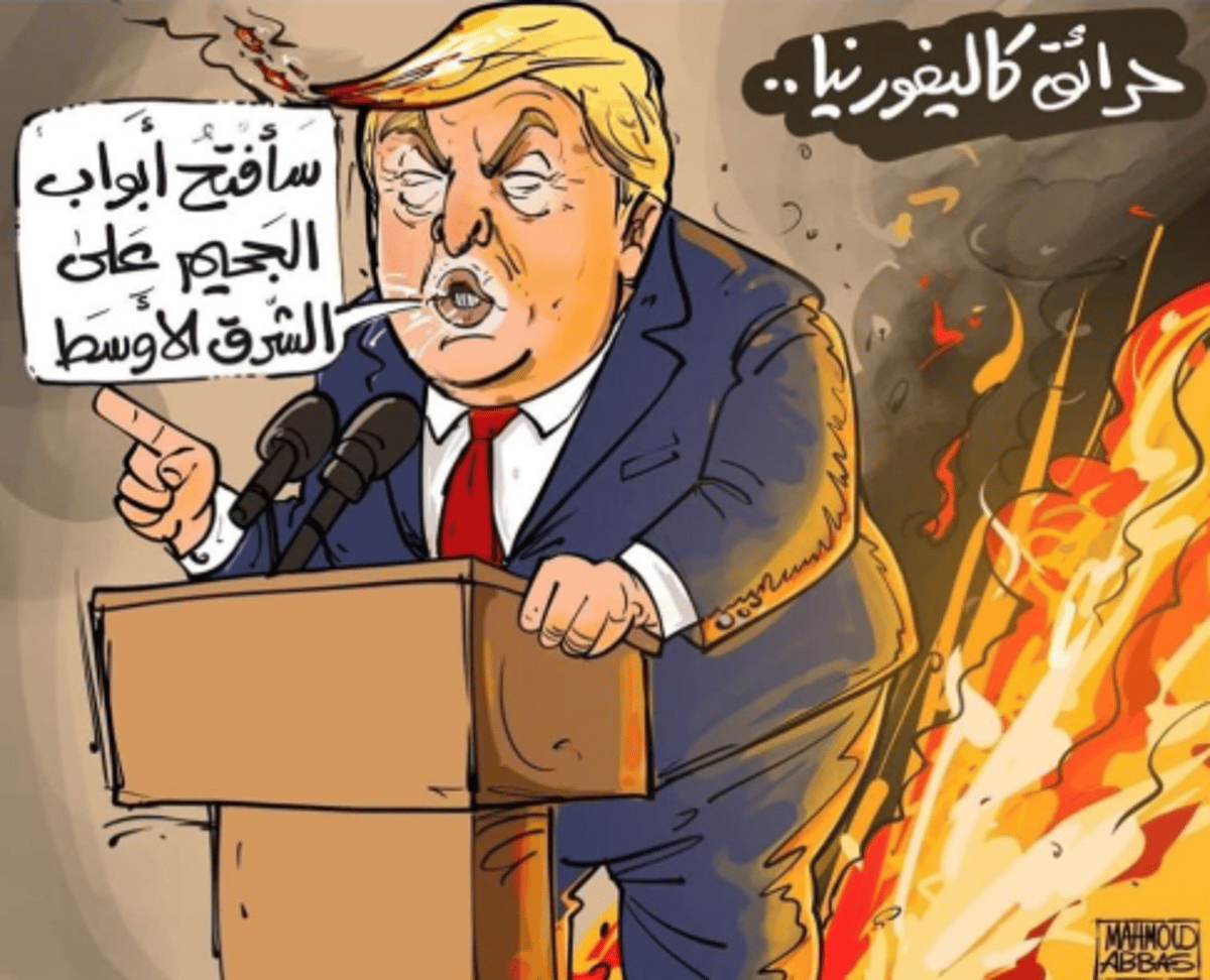 Trump promising hell on Gaza and getting a taste of it himself Trump promising hell on Gaza and getting a taste of it himself