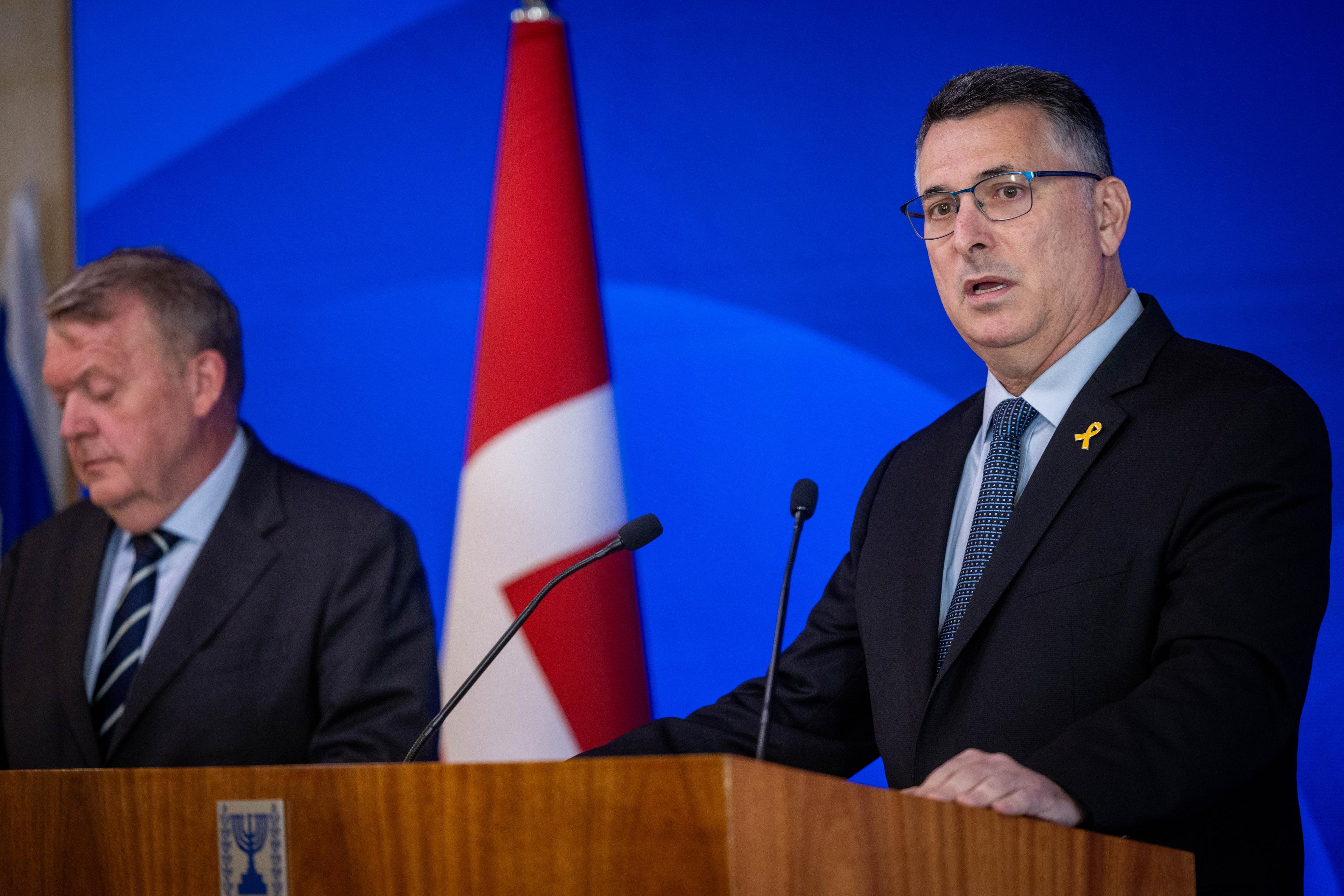 Foreign Minister Gideon Sa'ar. Foreign Minister Gideon Sa'ar.