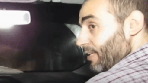Screenshot from video of the elusive Mohammed Sinwar