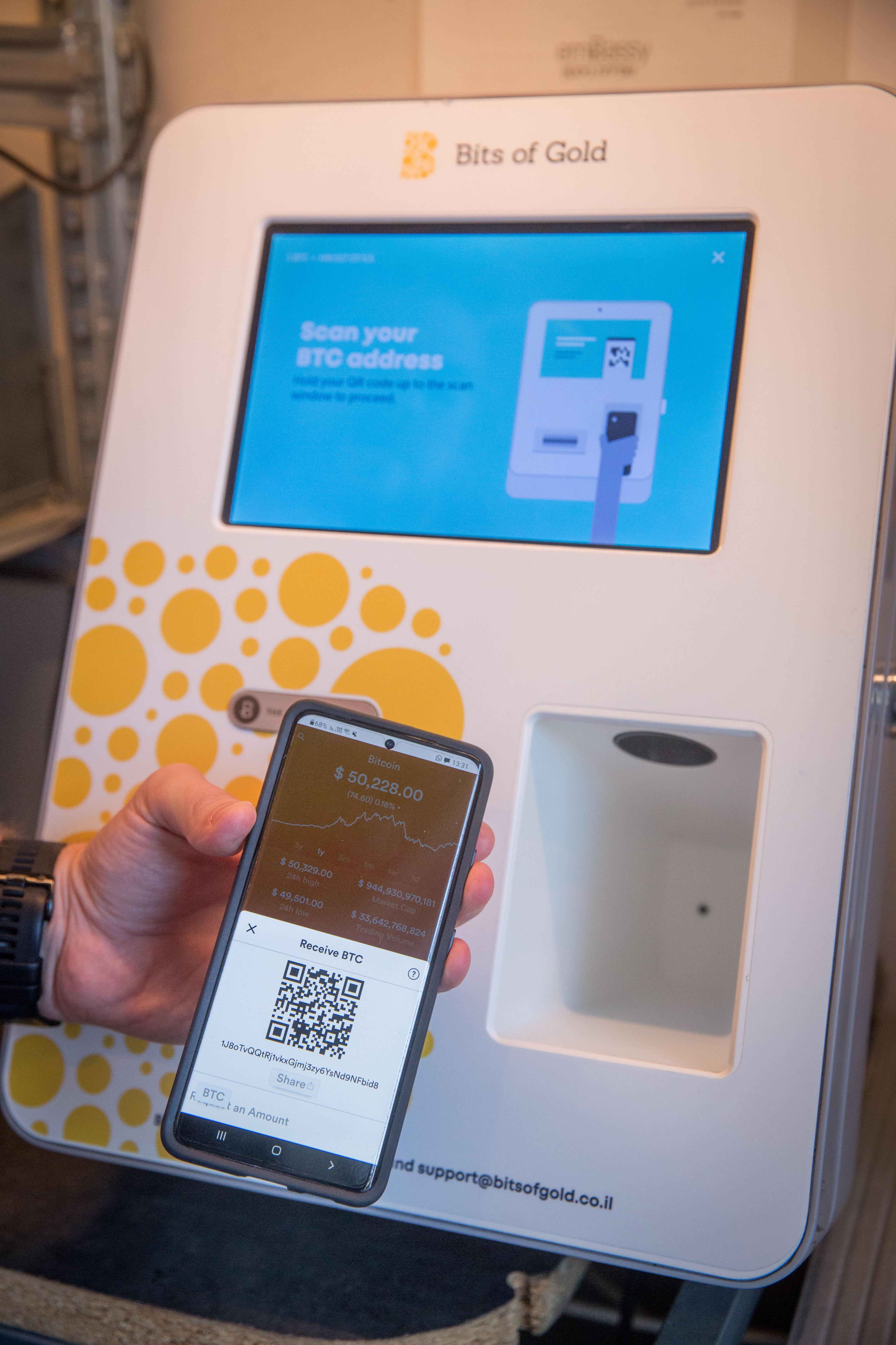 Bitcoin ATM in Tel Aviv Bitcoin ATM in Tel Aviv