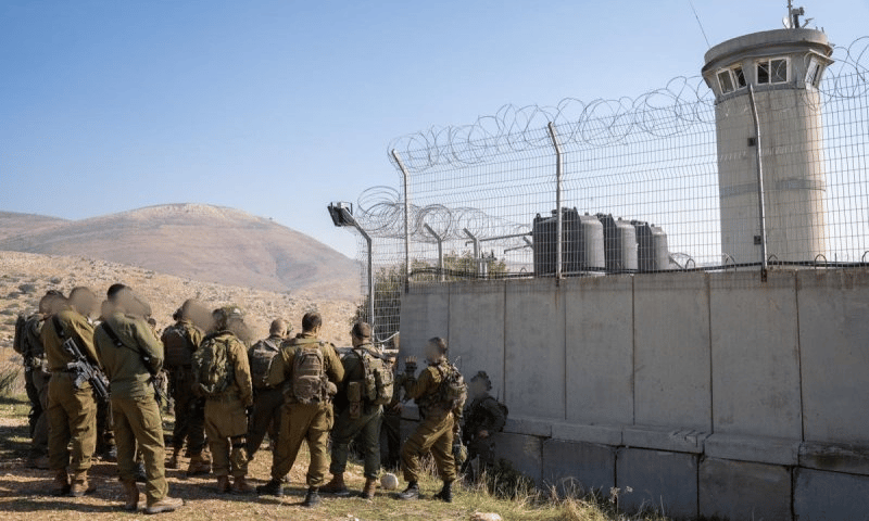 Scene of Jordan Valley attack
