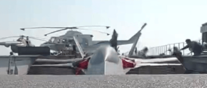 Attack drones and helicopters.