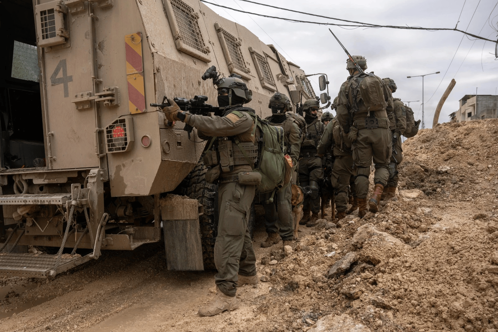 IDF operating in Samaria