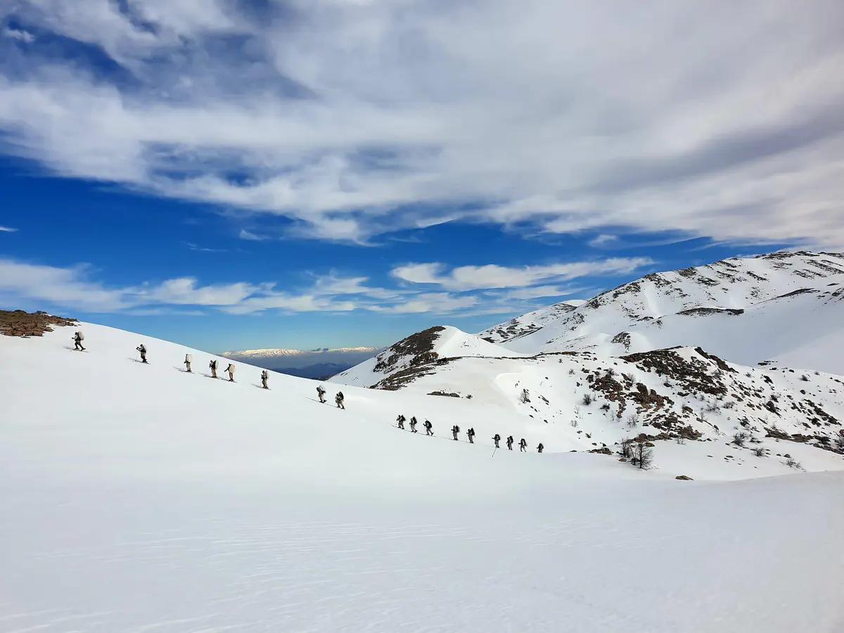 IDF warriors on Mount Hermon