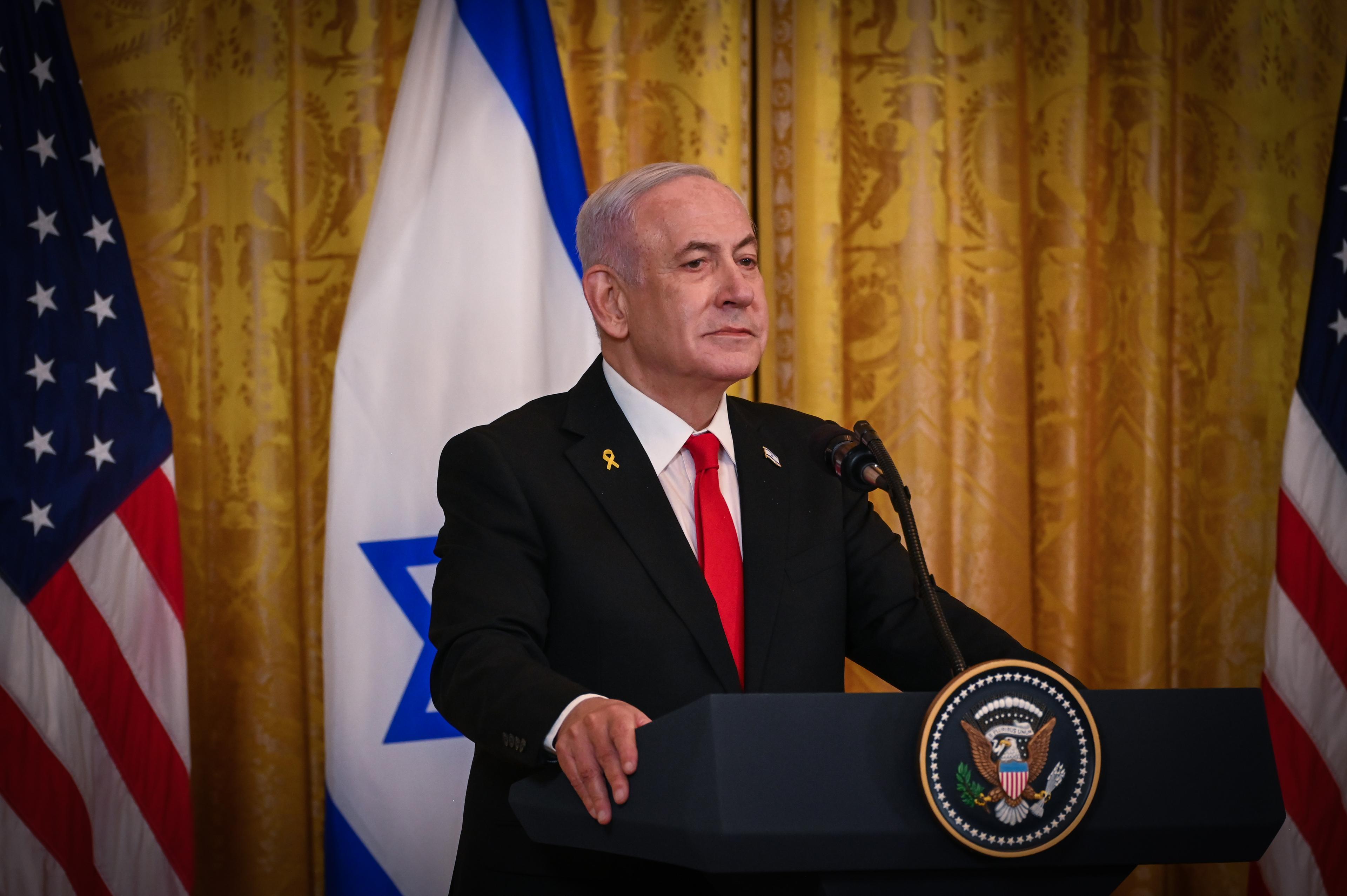Prime Minister Benjamin Netanyahu.