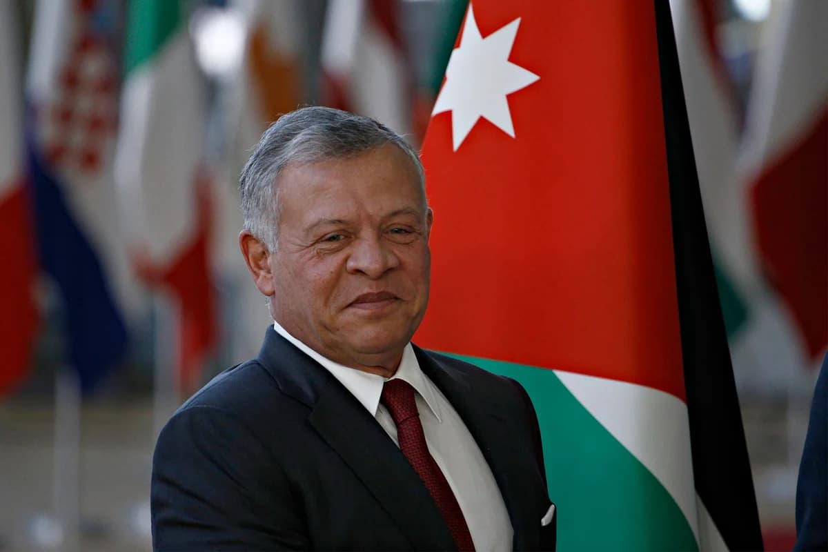The Jordanian King