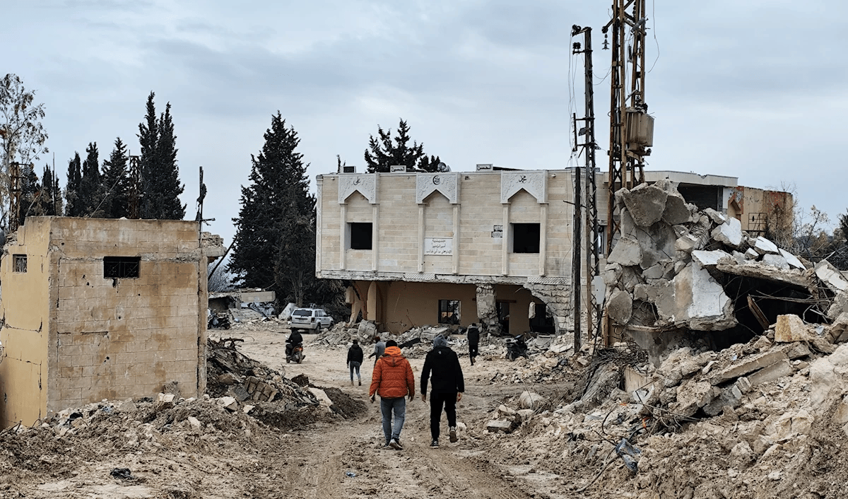 Rab al Thalatheen, destroyed Lebanese village 