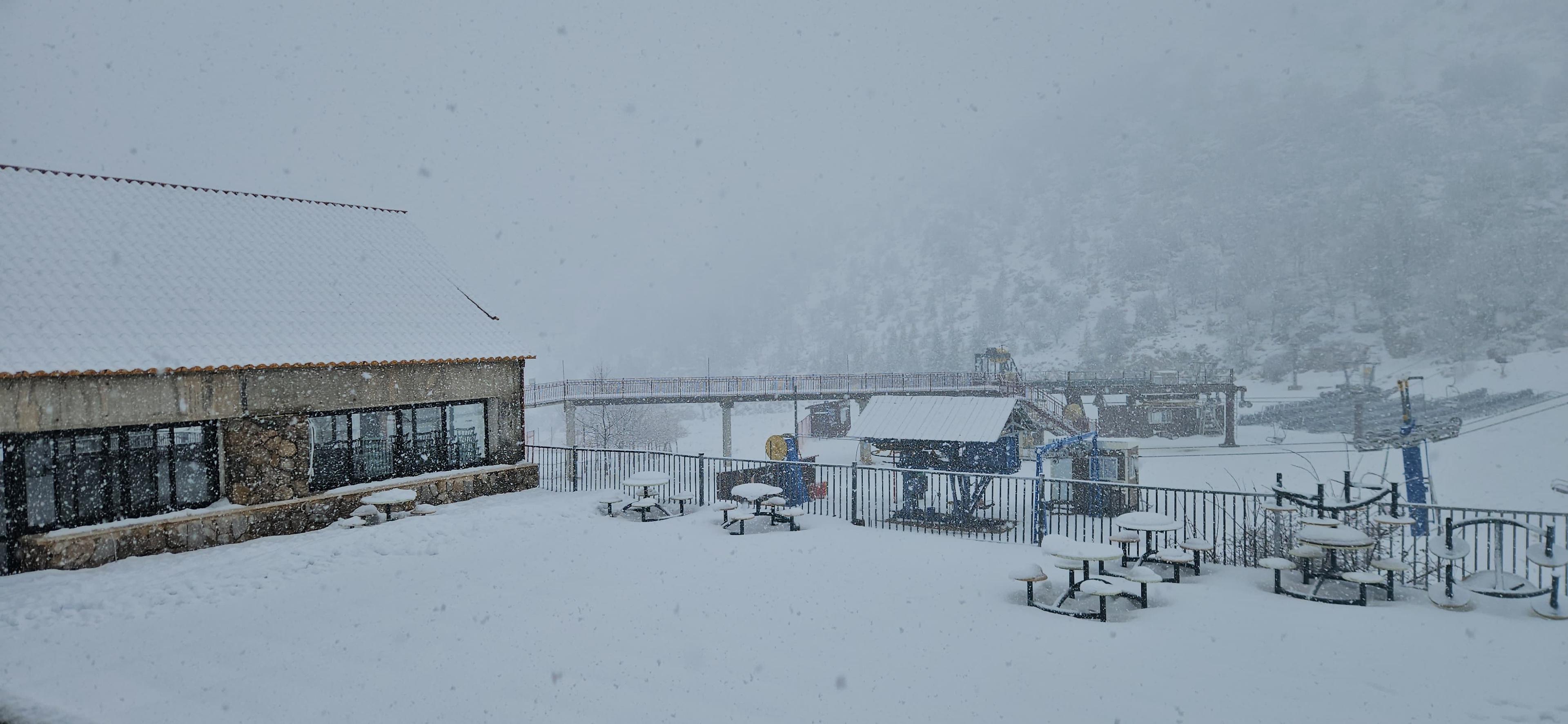 Snow on Mount Hermon
