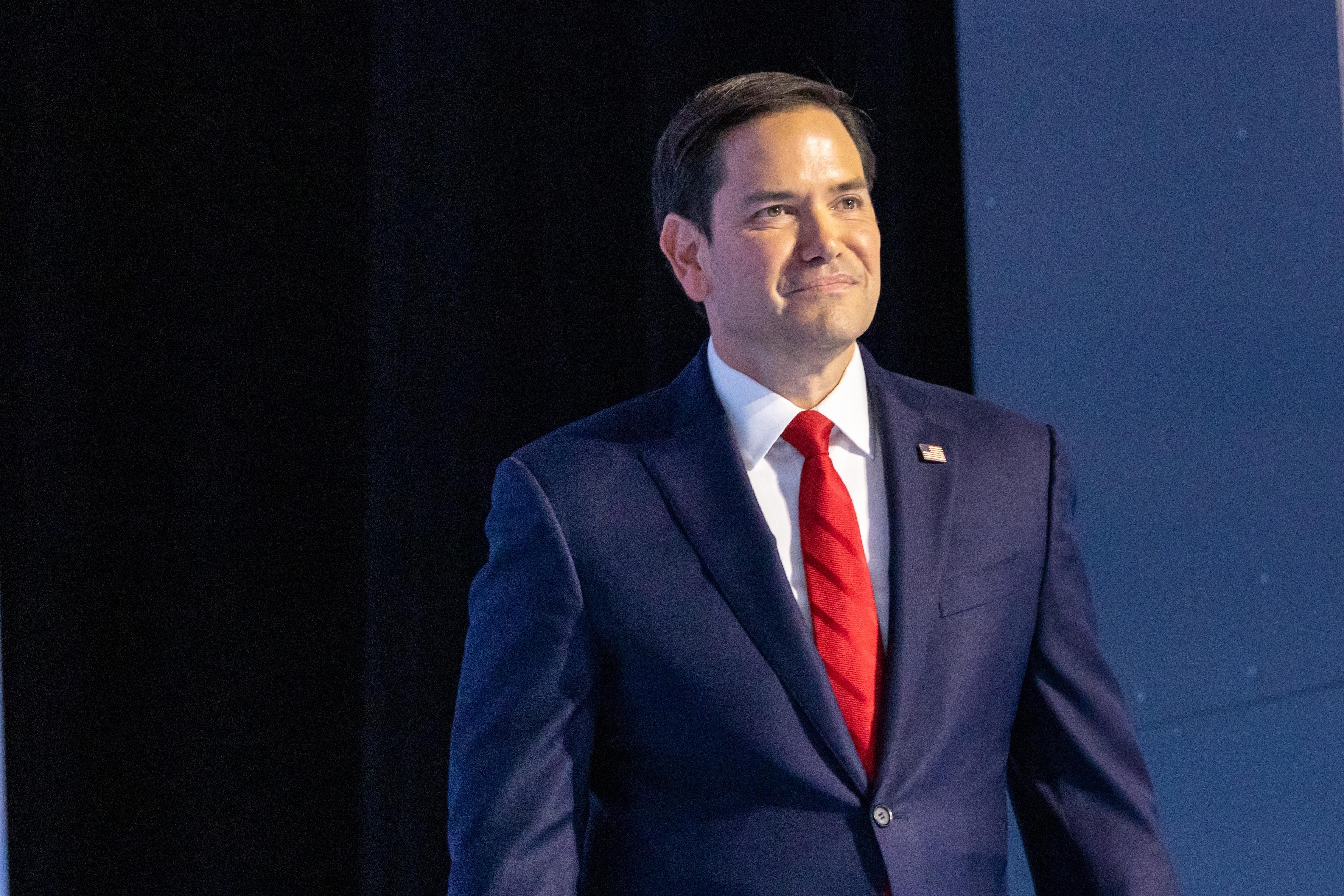 Secretary of State Marco Rubio.