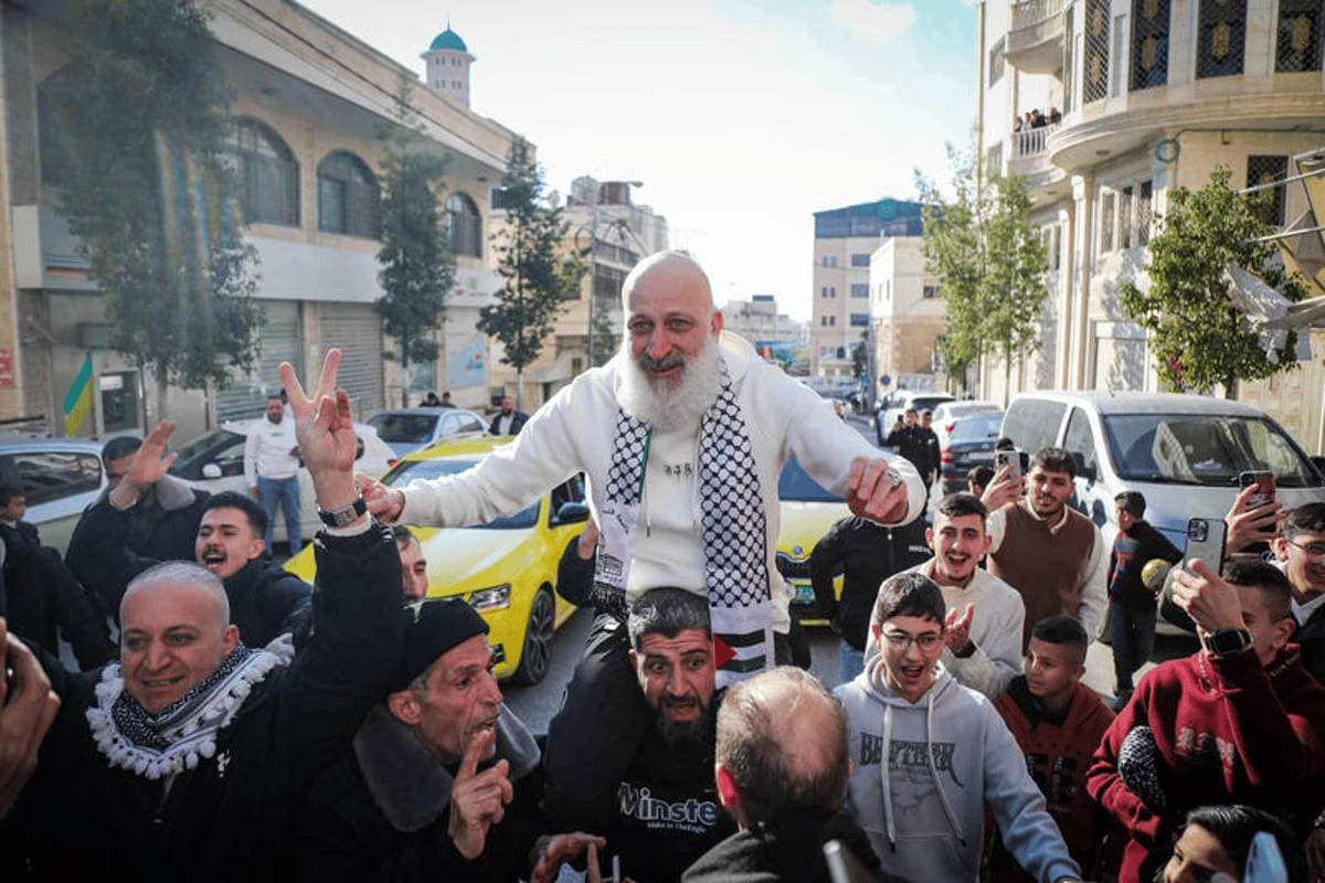 Prisoner release in Hebron