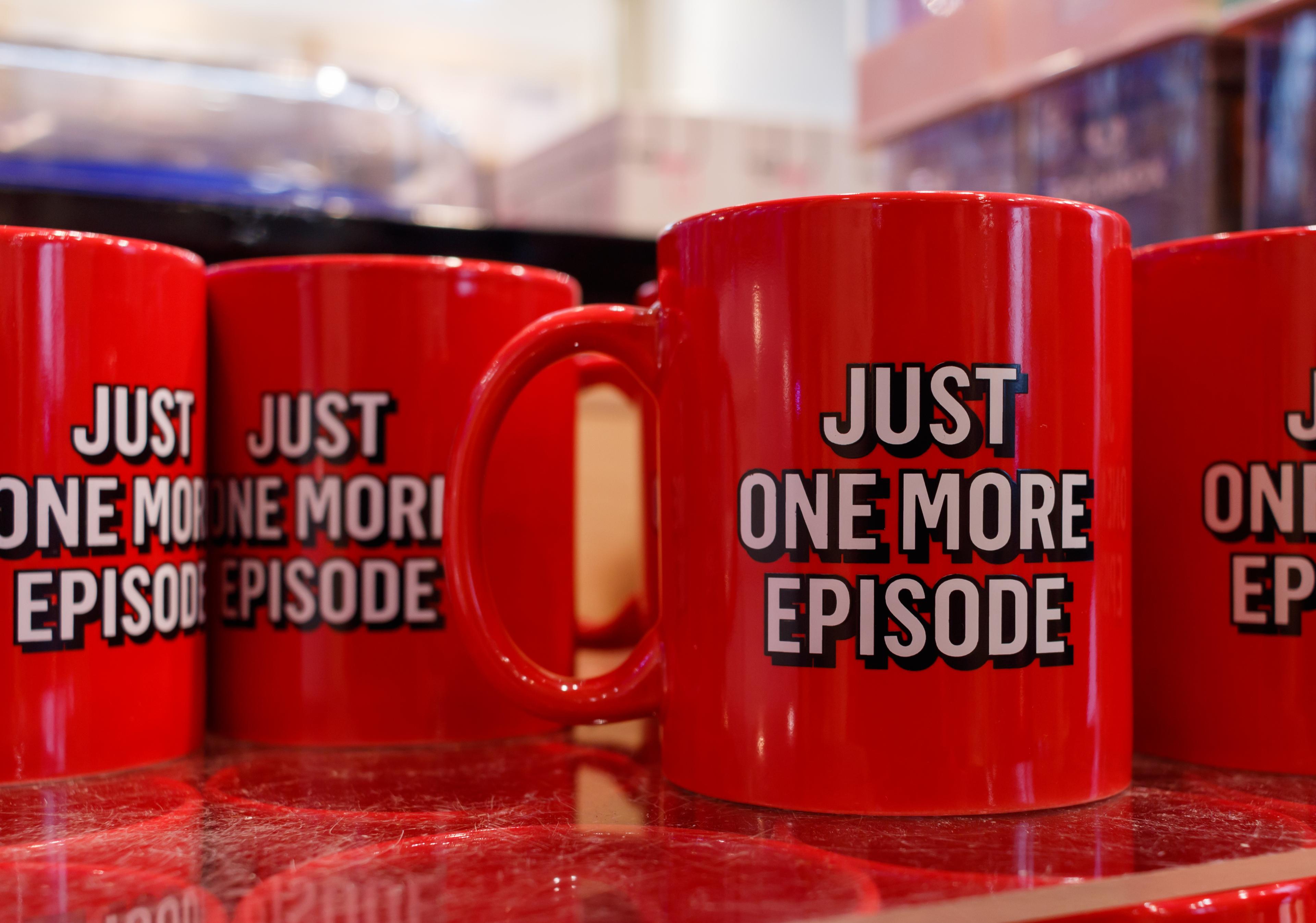 Just one more episode mugs