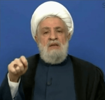 Hezbollah leader Sheikh Naim Qassem.