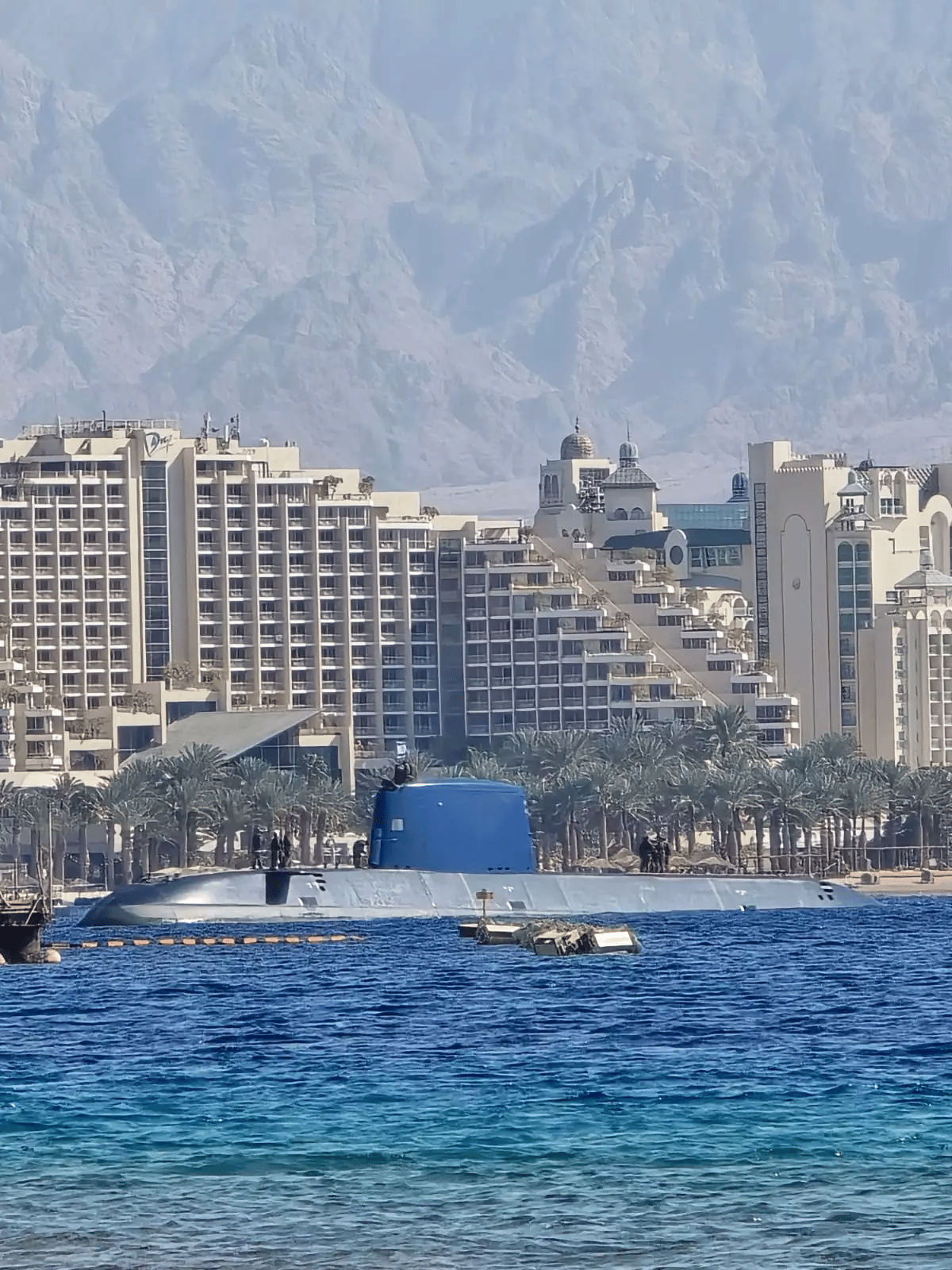 Israeli submarine at Eilat