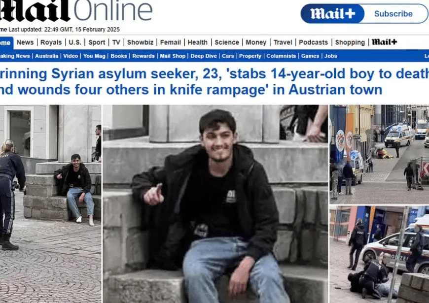 Syrian migrant who committed terror attack in Austria