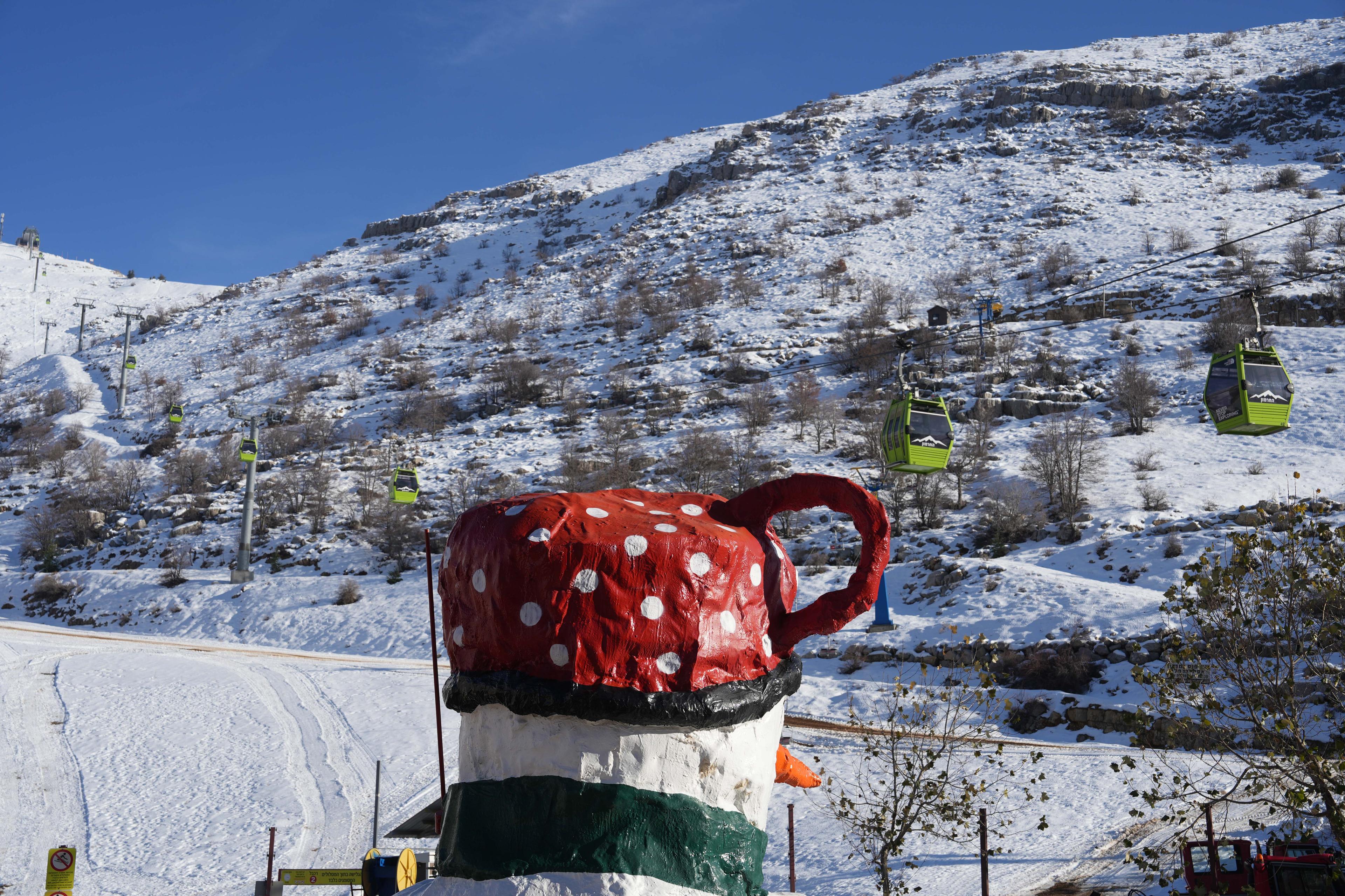 Snow in Israel