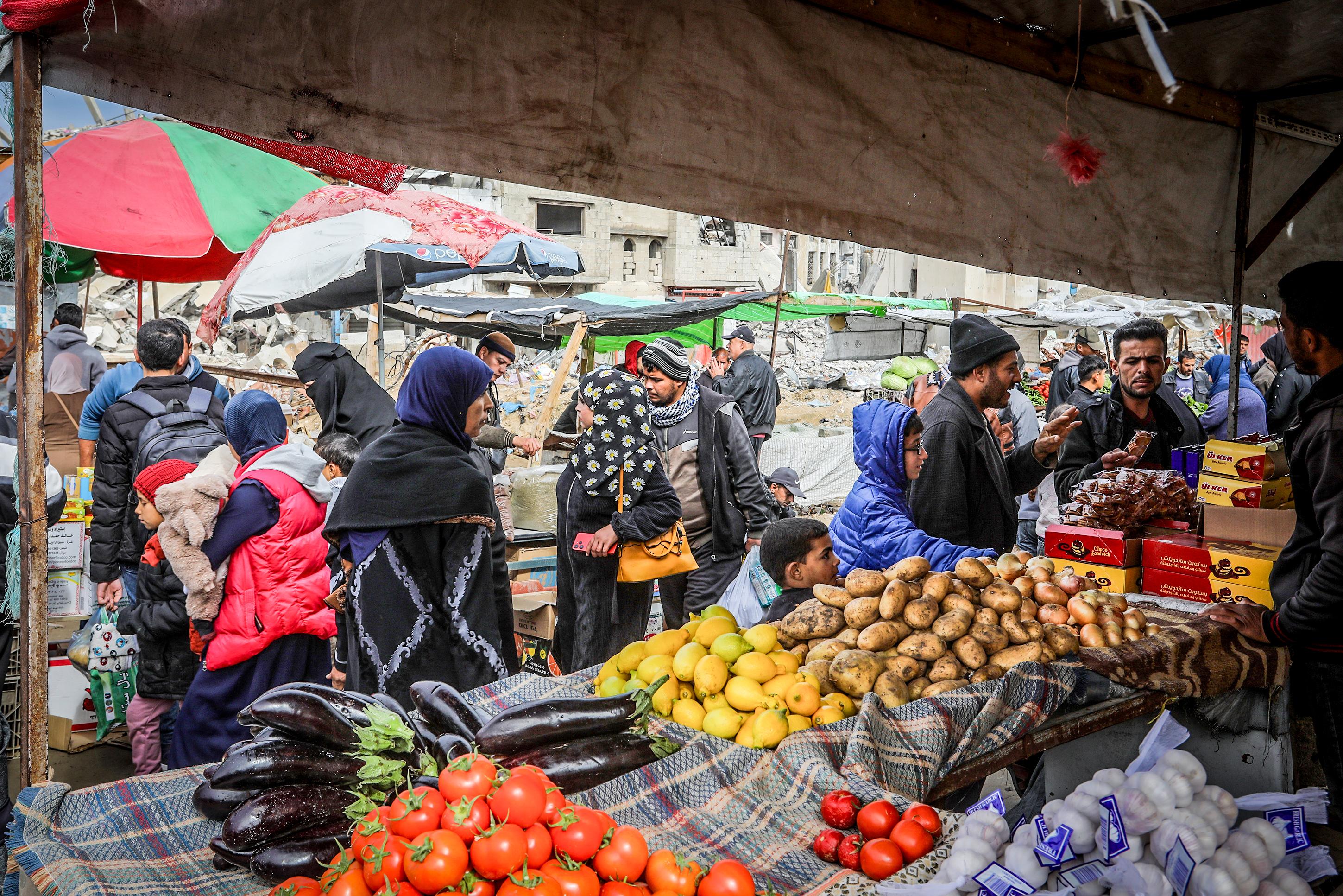 Market in Gaza Market in Gaza