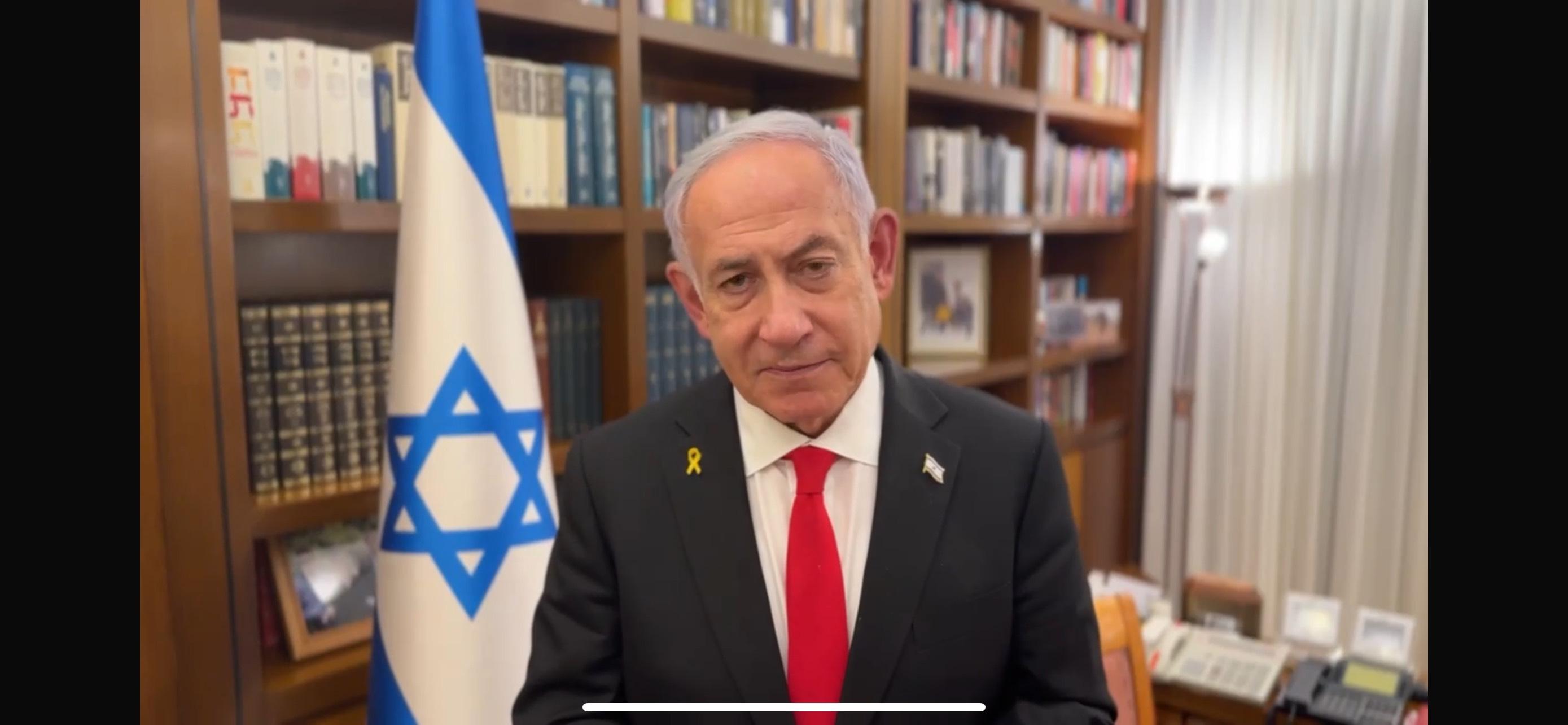 Benjamin Netanyahu in statement on tomorrows hostage deal