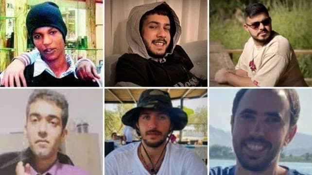 6 Israeli hostages are back 6 Israeli hostages are back