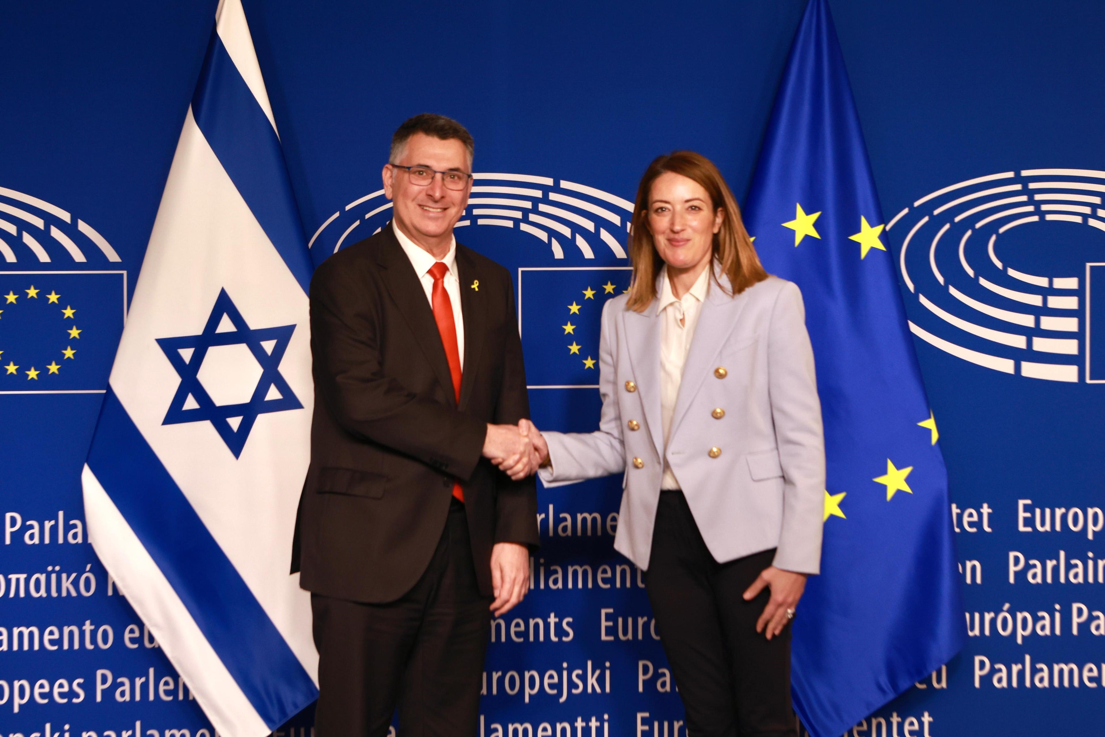 Foreign Minister Gideon Sa'ar. Foreign Minister Gideon Sa'ar.