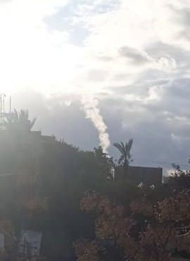 Failed rocket launch