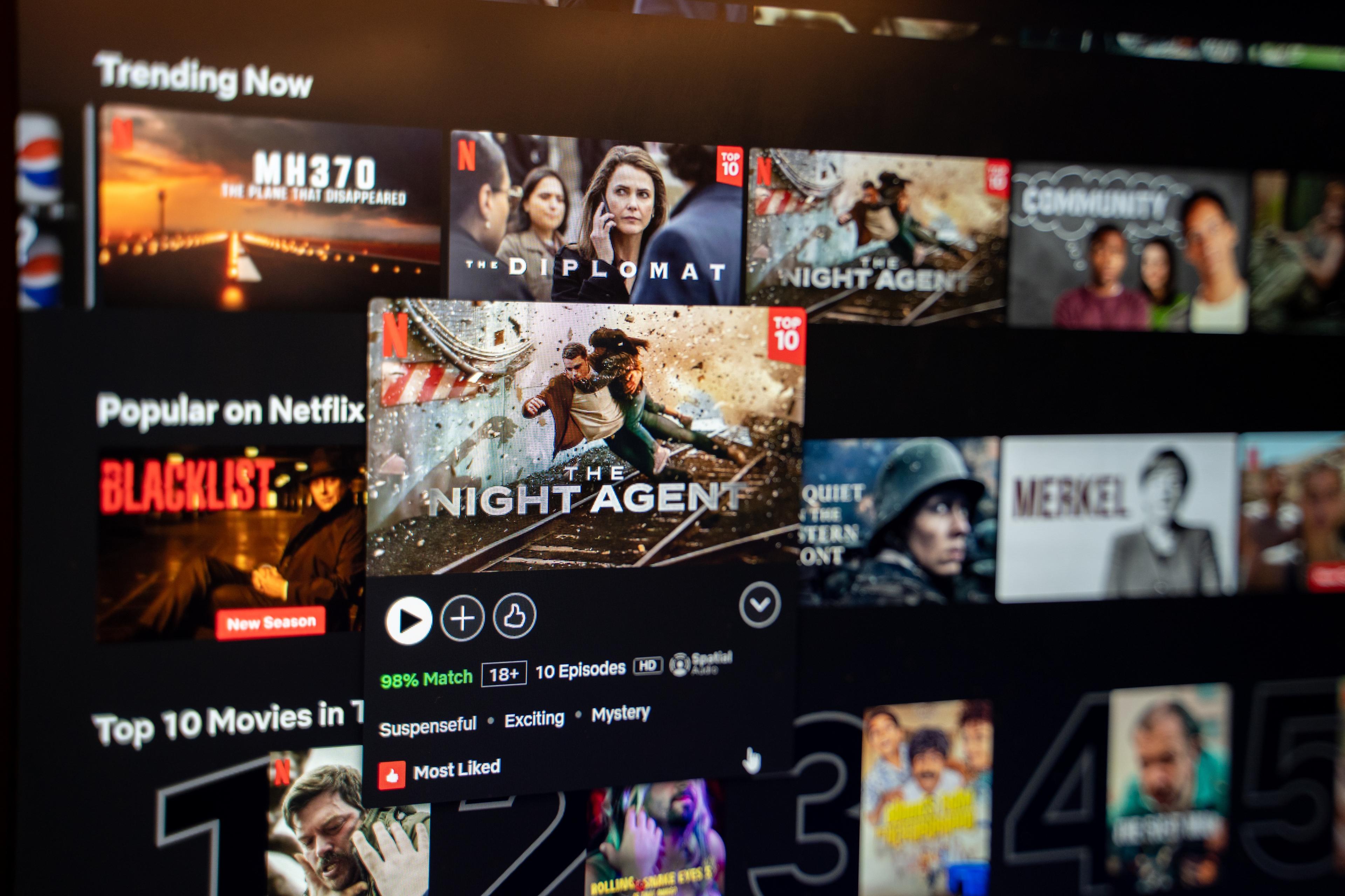 The Night Agent, on Netflix