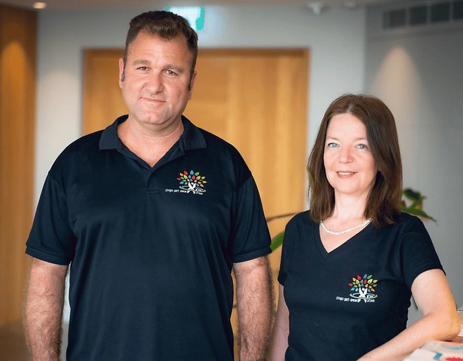 Alon Brickman and Shlomit Harel-Schwartz Alon Brickman and Shlomit Harel-Schwartz