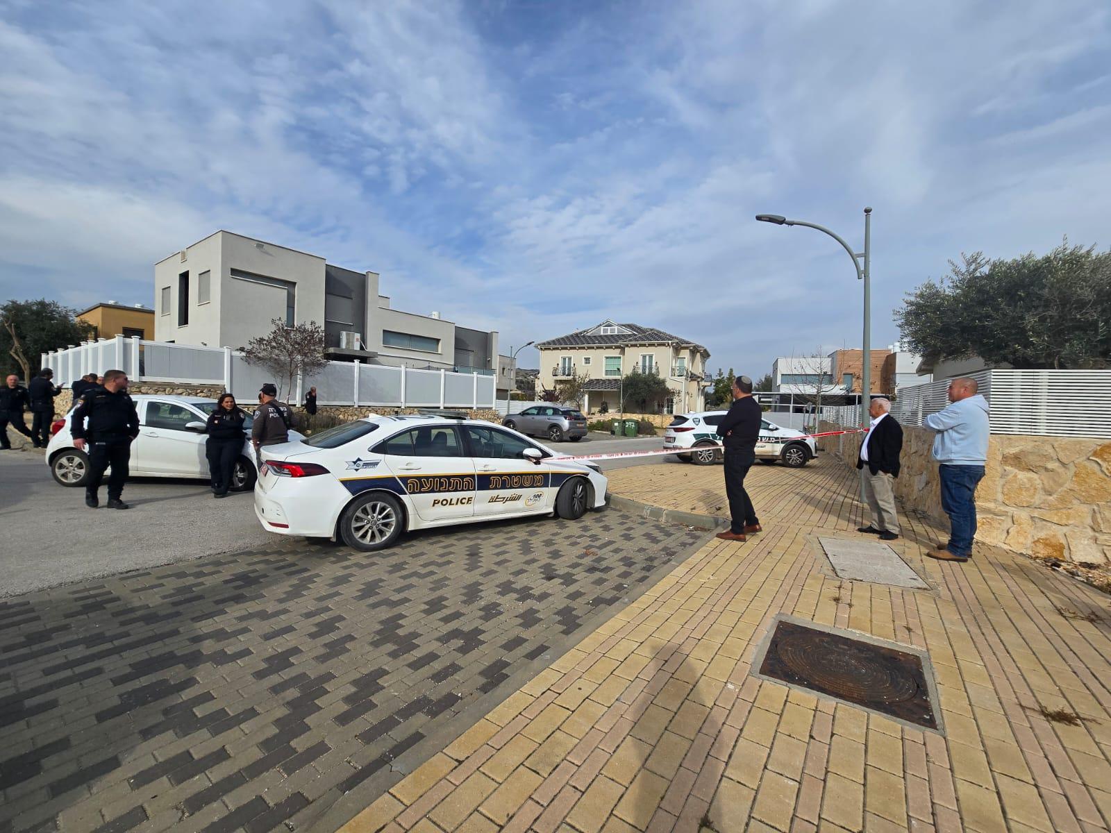 Police on scene
