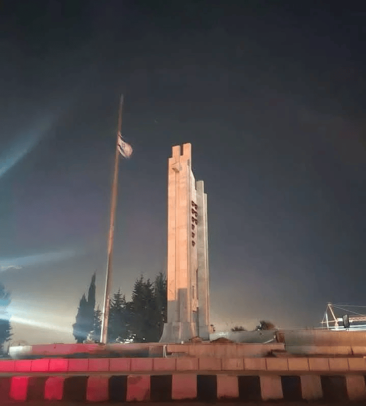 Druze fly Israeli flag in Syria