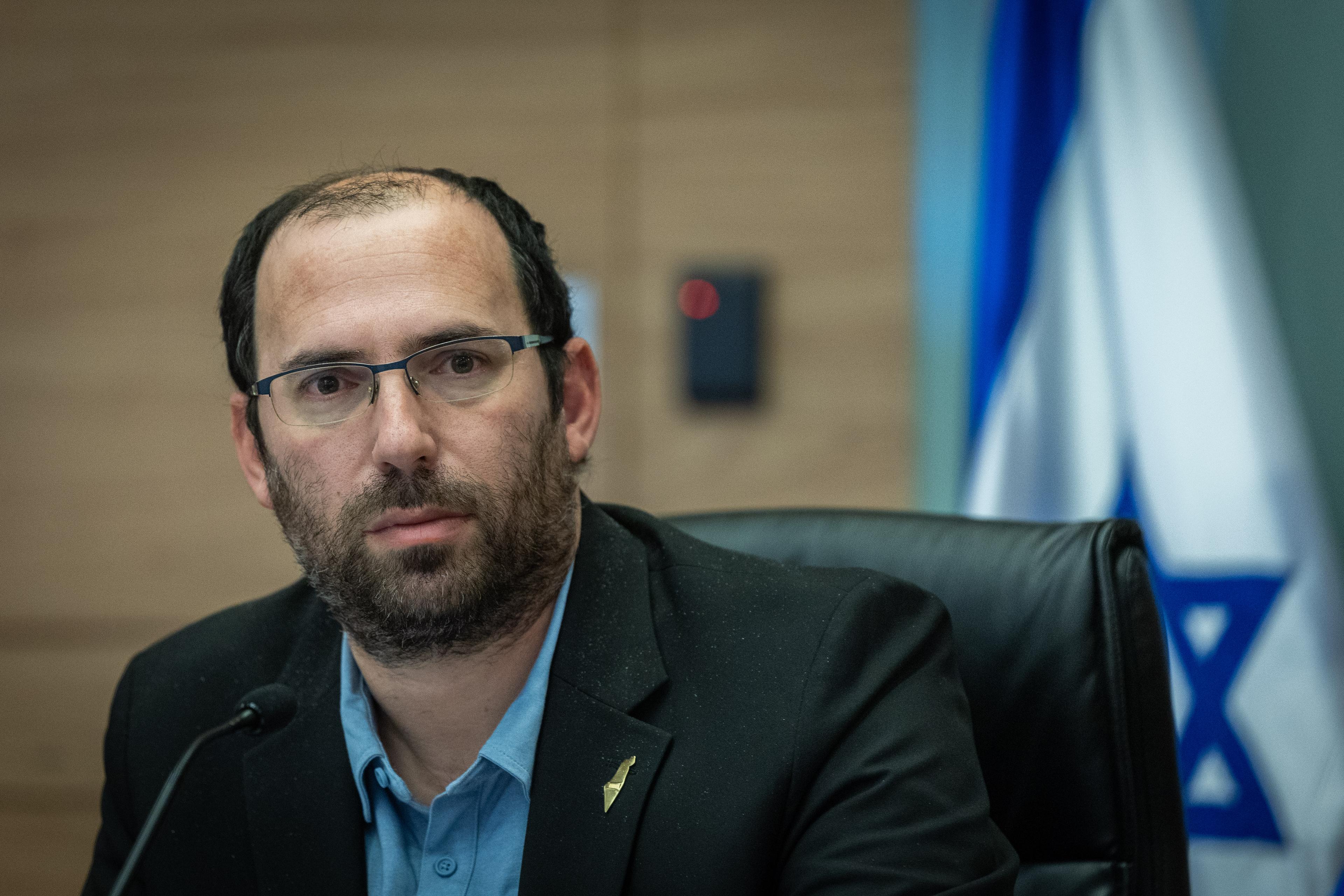 MK Simcha Rothman, one of the Land of Israel Lobby's leaders.