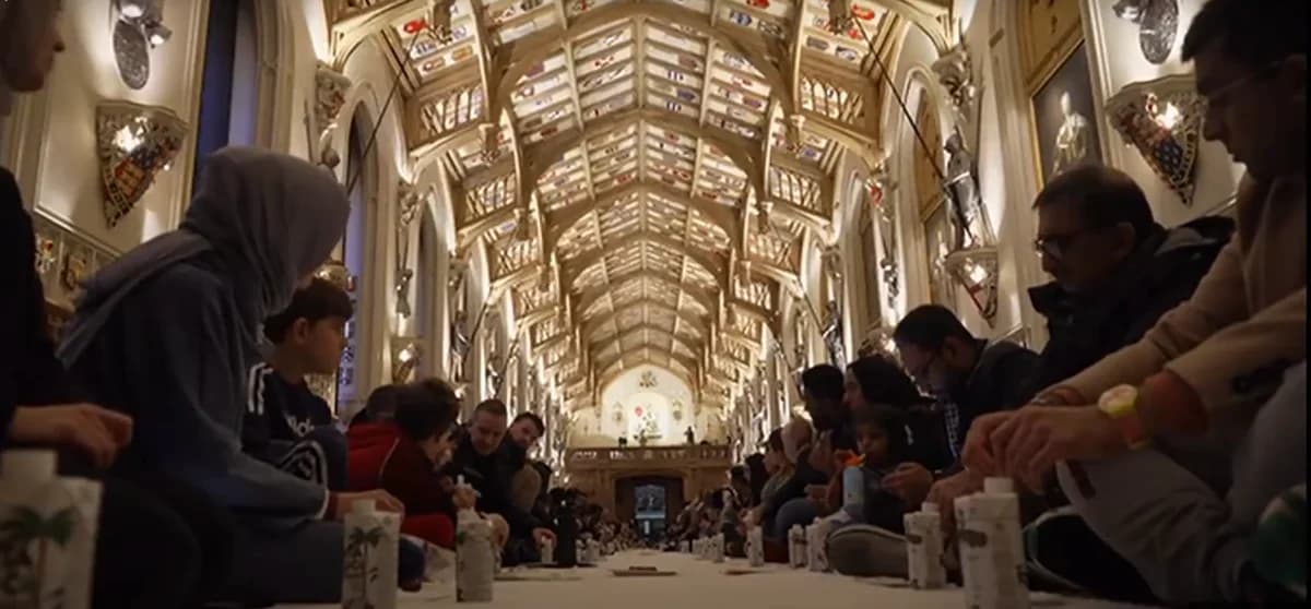 The Muslim Iftar event at Windsor Castle