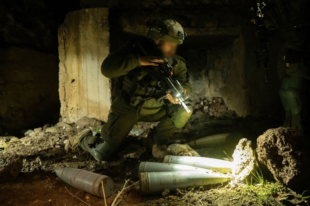 IDF operating in Syria