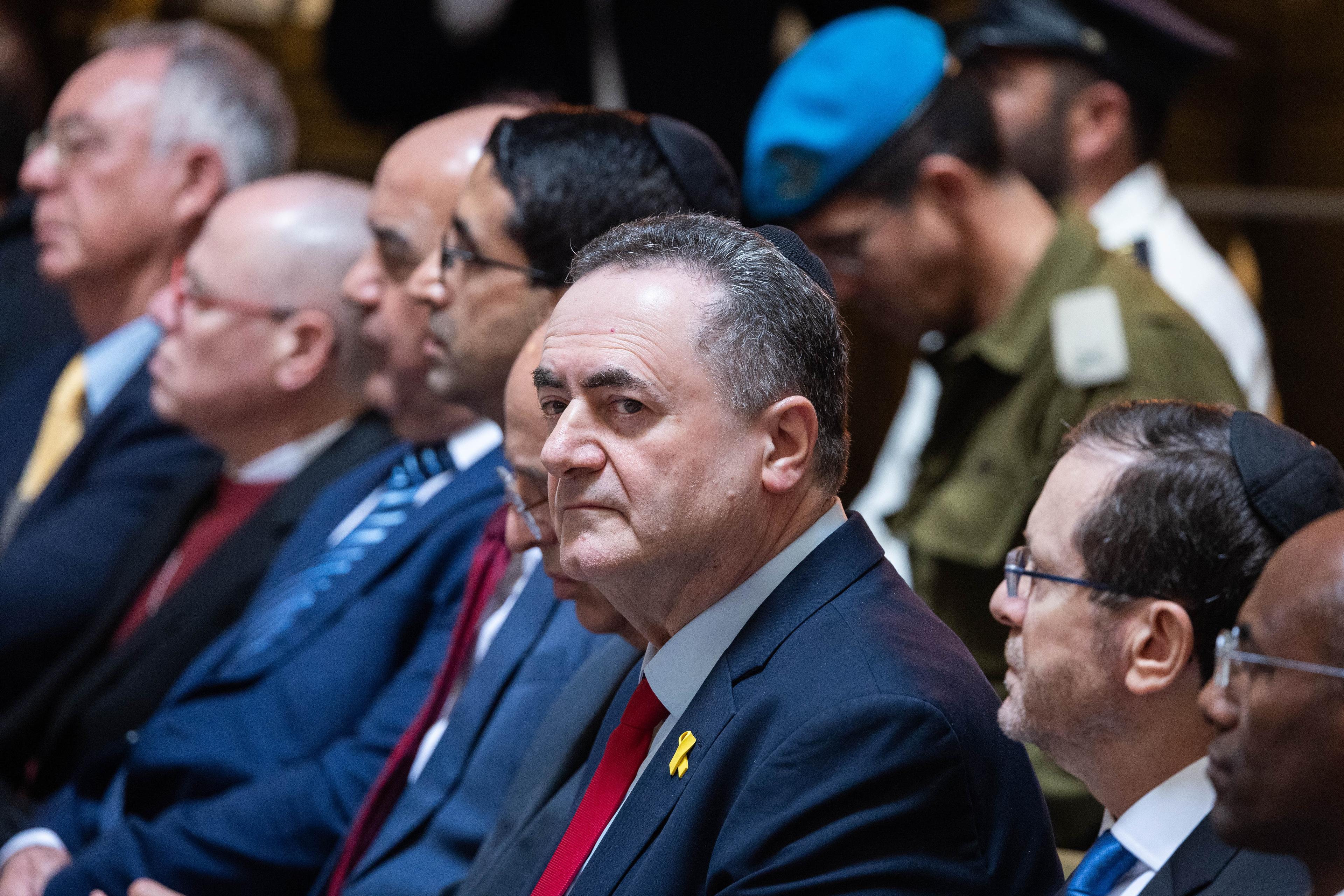 Defense Minister Israel Katz.