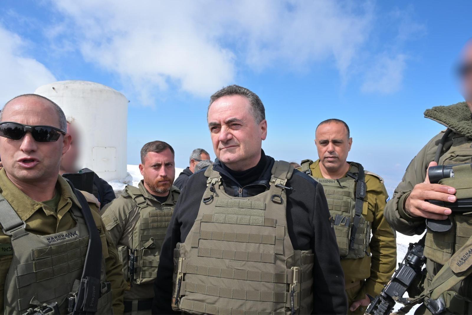 Defense Minister Katz.