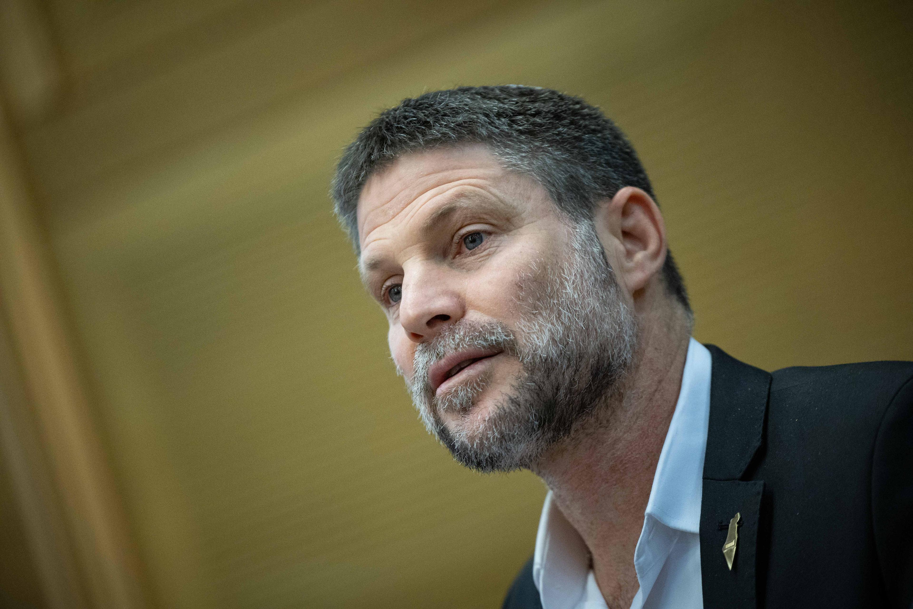 Finance Minister Bezalel Smotrich.
