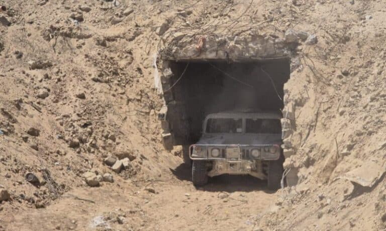 Hamas tunnel discovered by the IDF forces