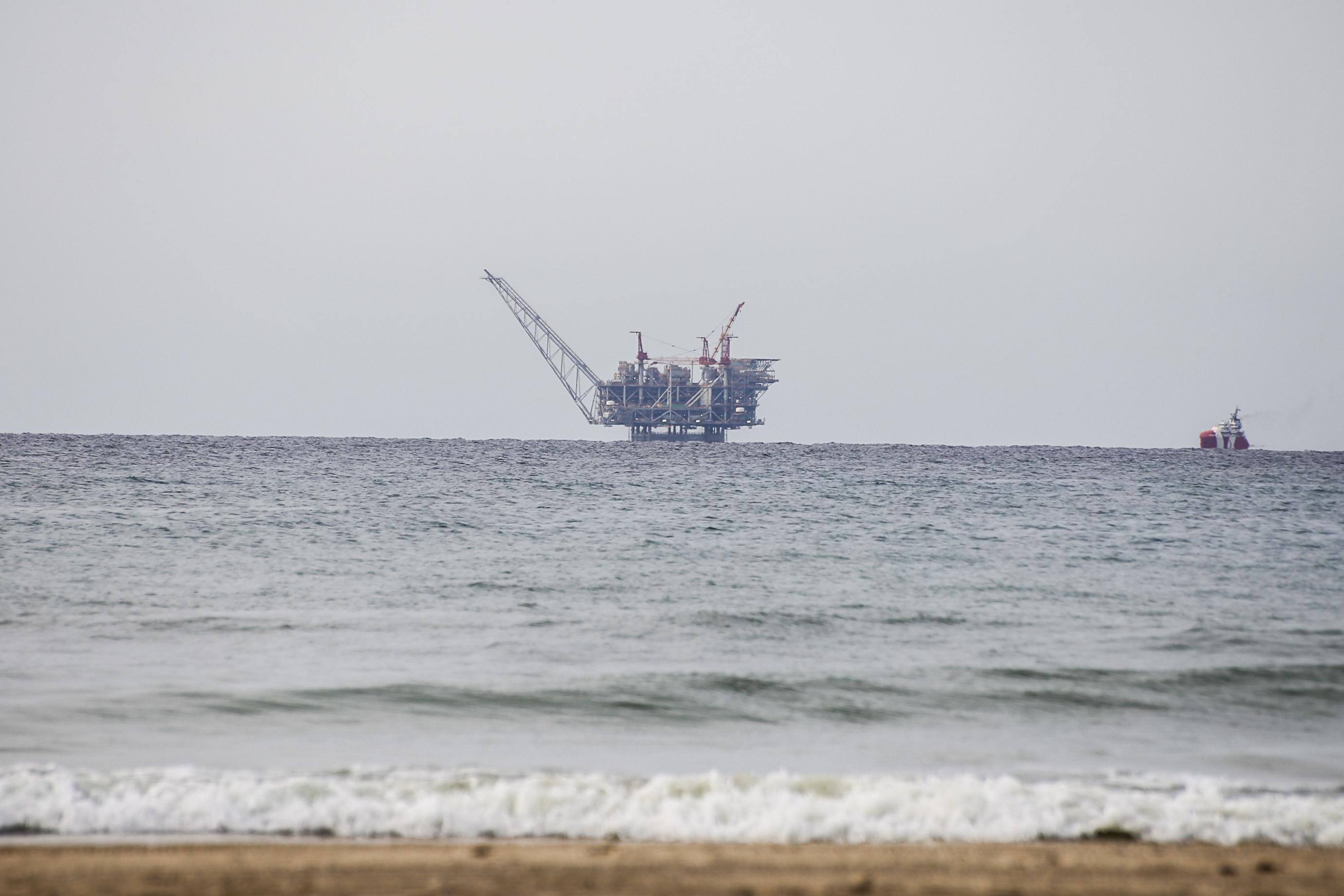 Leviathan gas rig.
