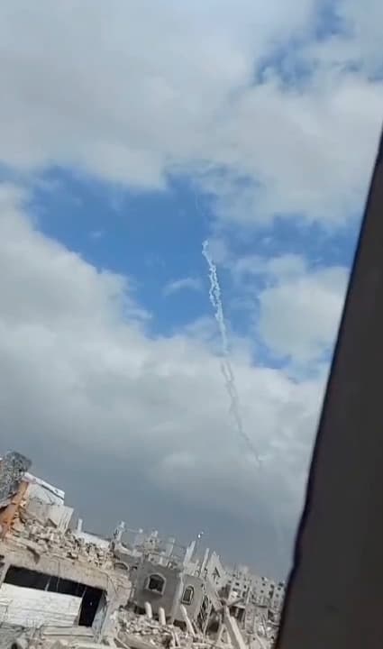 Hamas fires 3 rockets towards central Israel, 20 March 2025