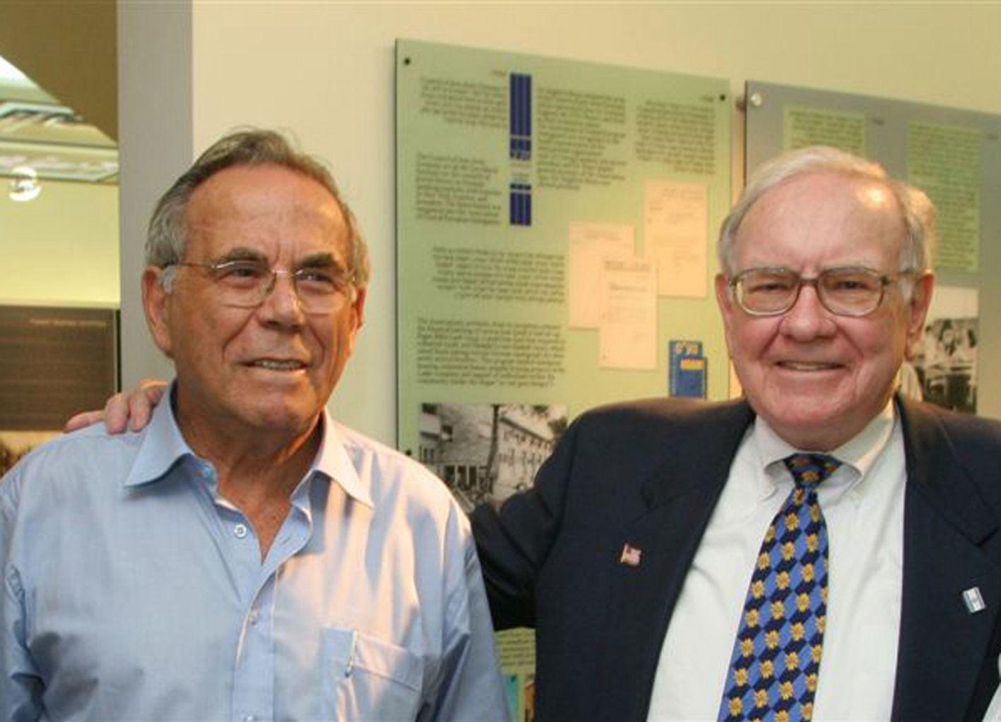 Steph Wertheimer and Warren Buffet.