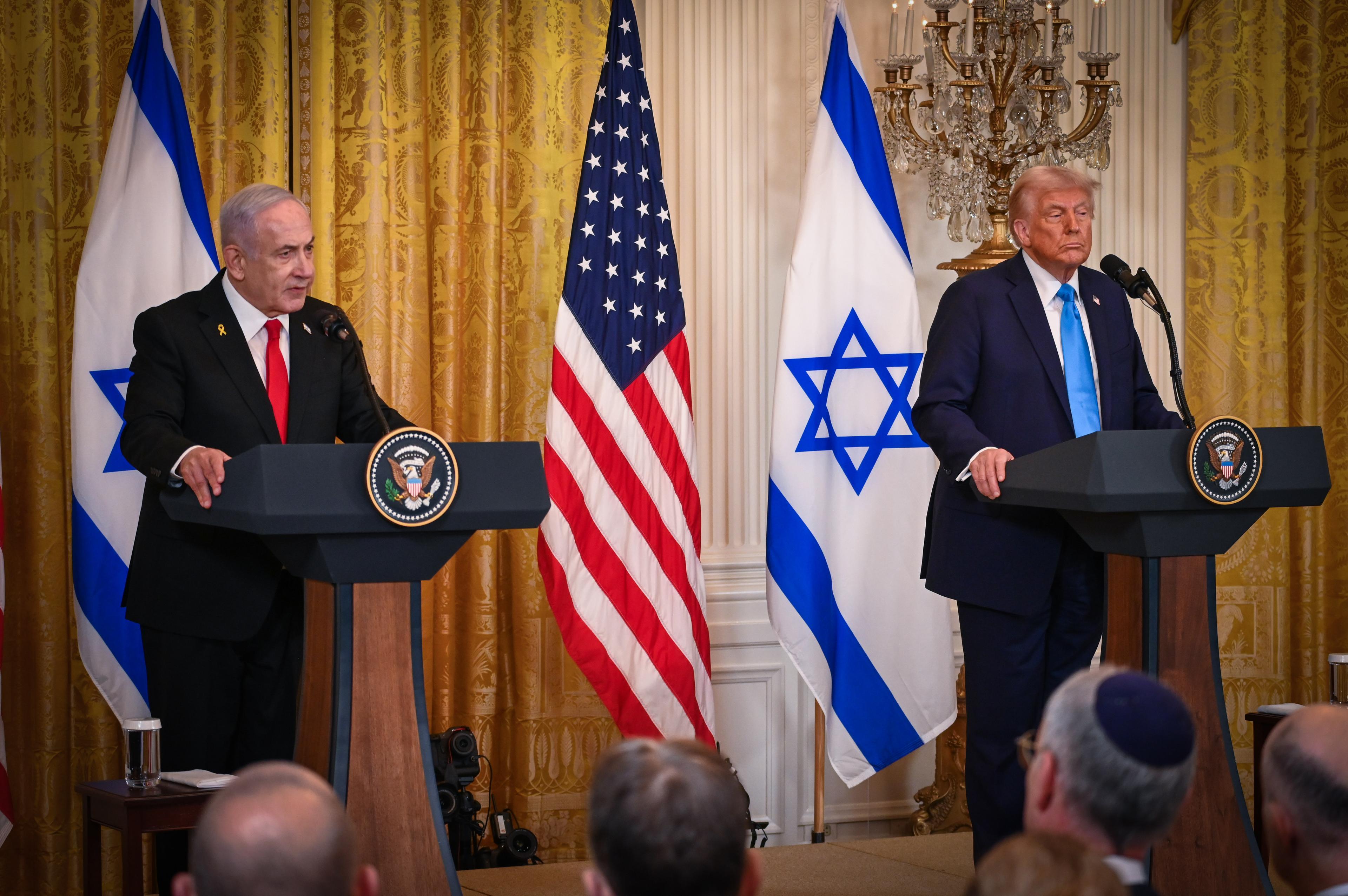 Trump and Netanyahu.