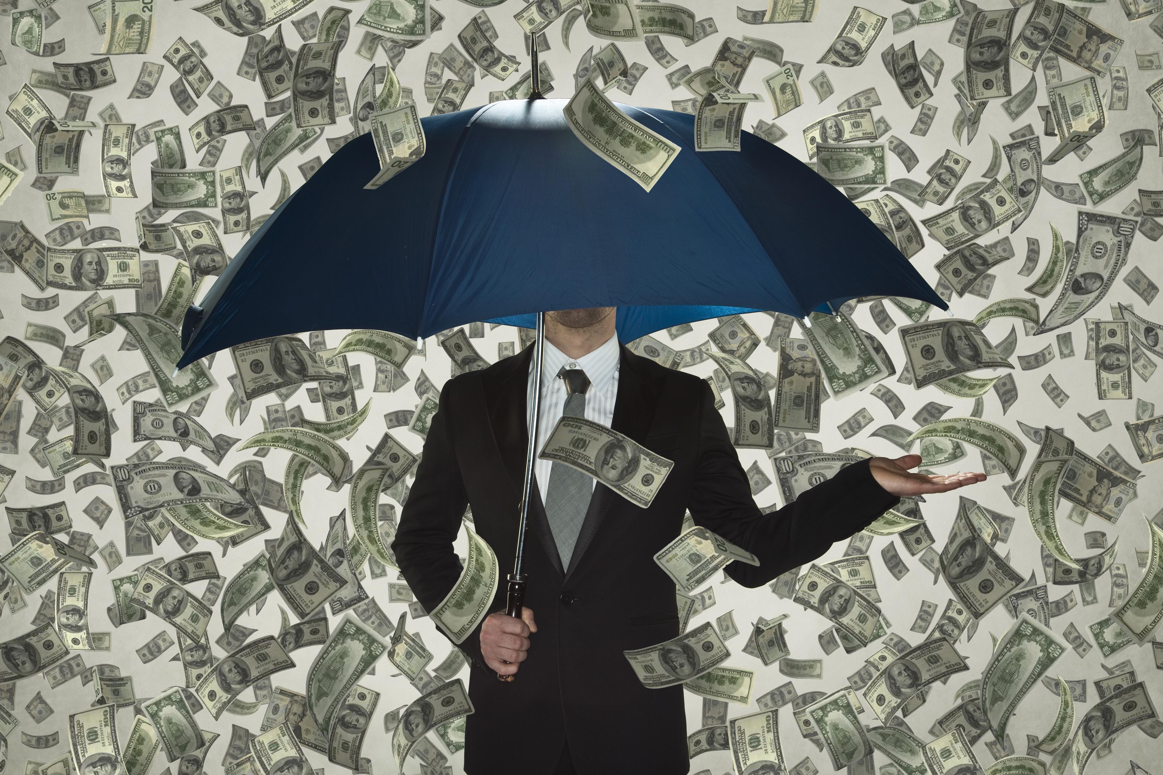 It's raining money