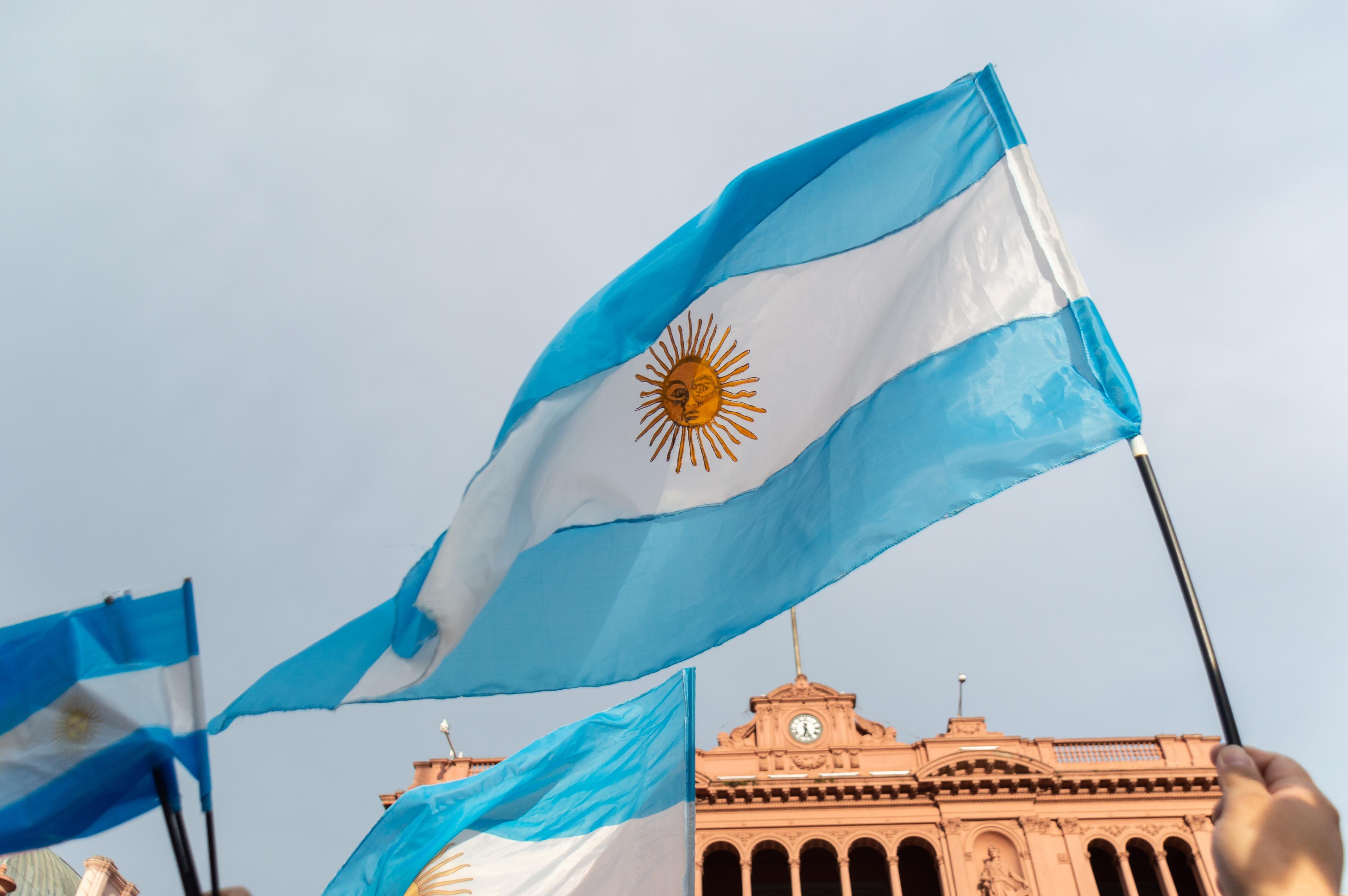 Argentina flag Argentina flag